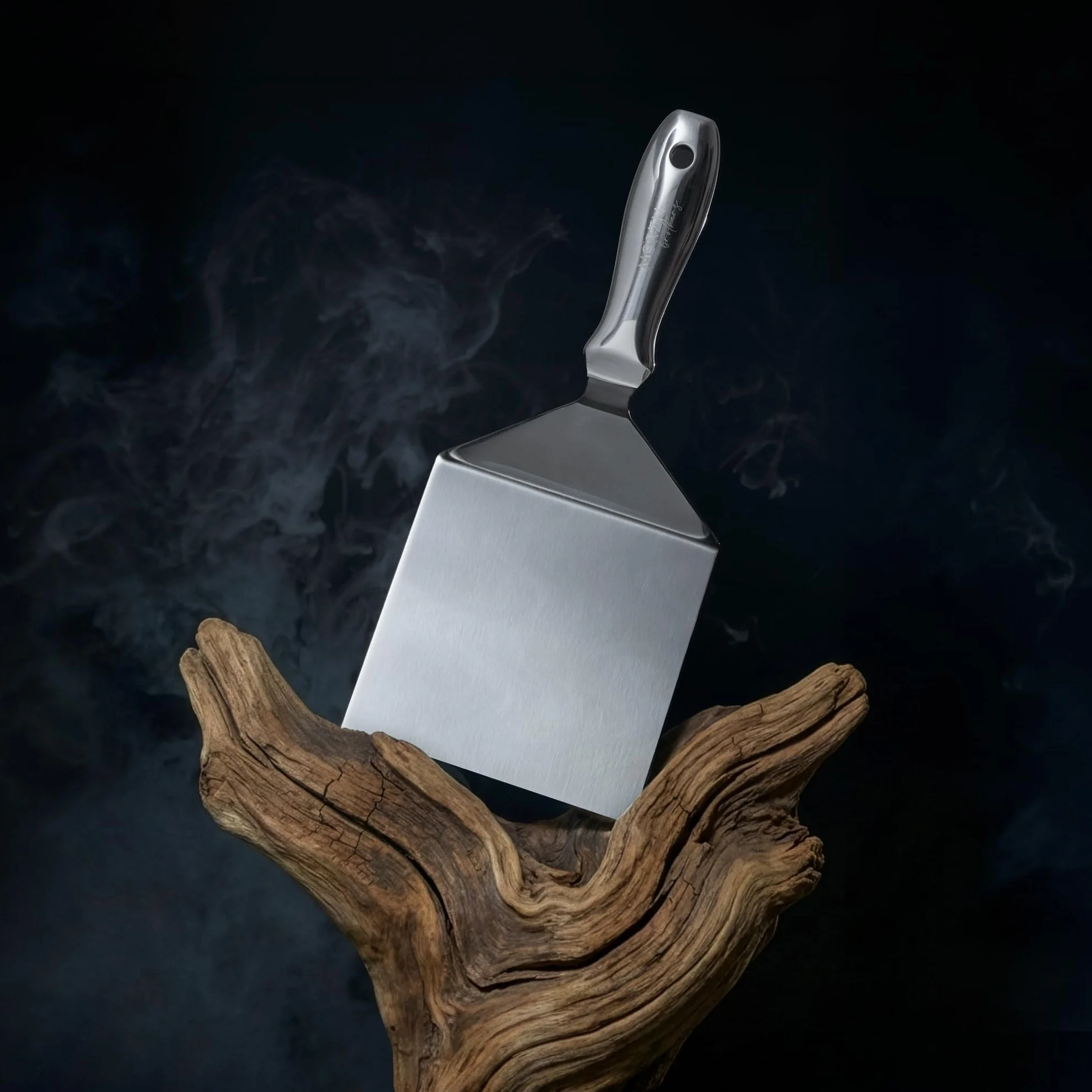 Spatule Plancha Acier Inoxydable Cuisine Grande Flexible Barbecue BBQ Grille Teppanyaki Lave-Vaisselle Certifié Alimentaire Garantie 10 Ans