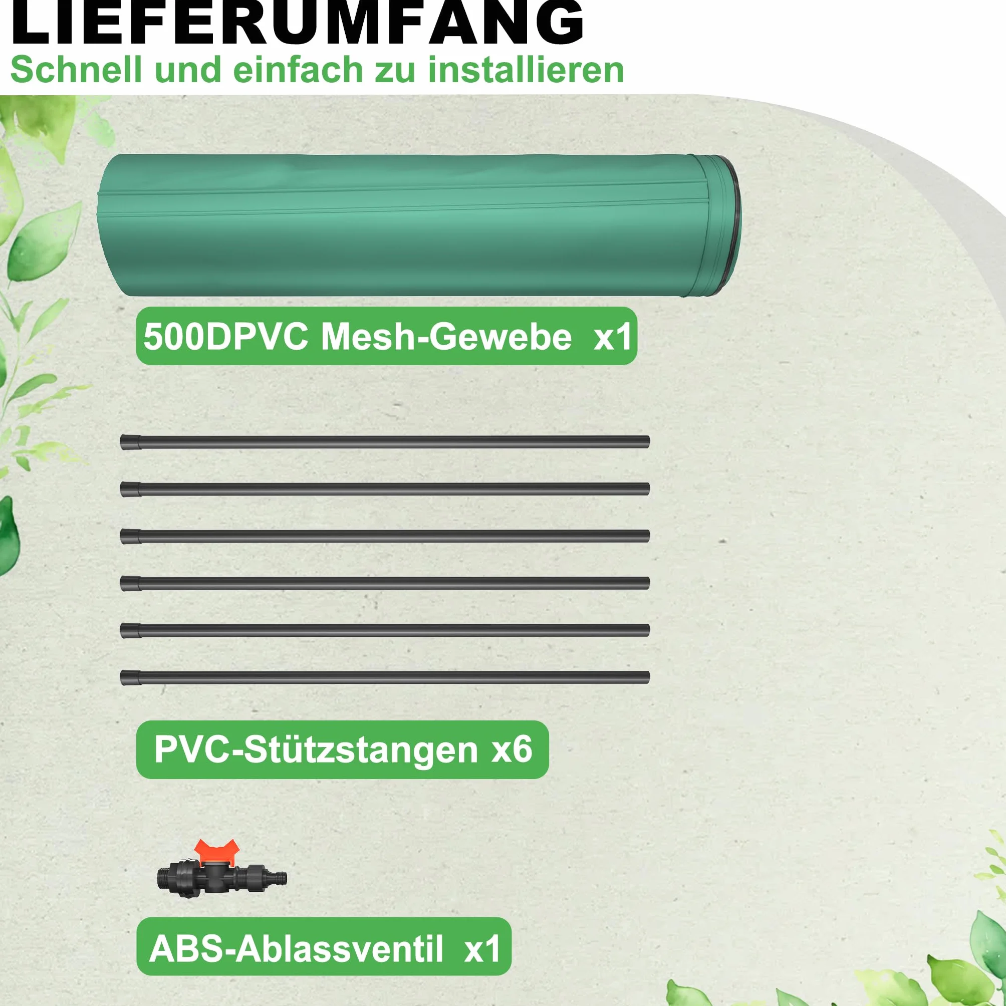 Récupérateur d'eau de pluie pliable 200 l PVC mat avec couvercle - Vert