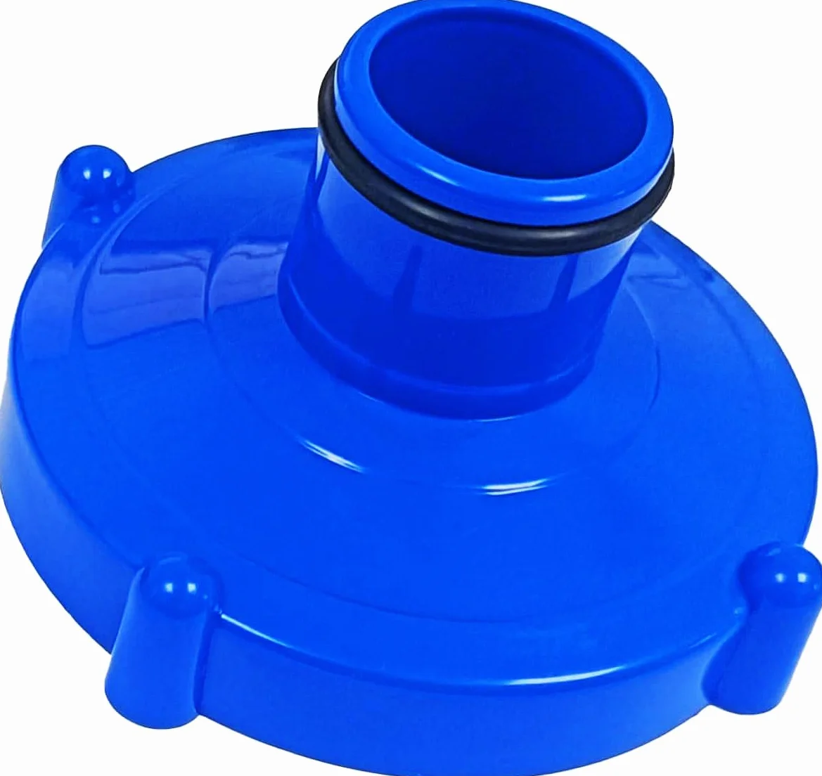 PF DOGGY Adaptateur Traîneau Raccord Vis 80 mm Tube 32 mm Bleu Compatible Filtre Intex 11070 Nettoyage Piscine