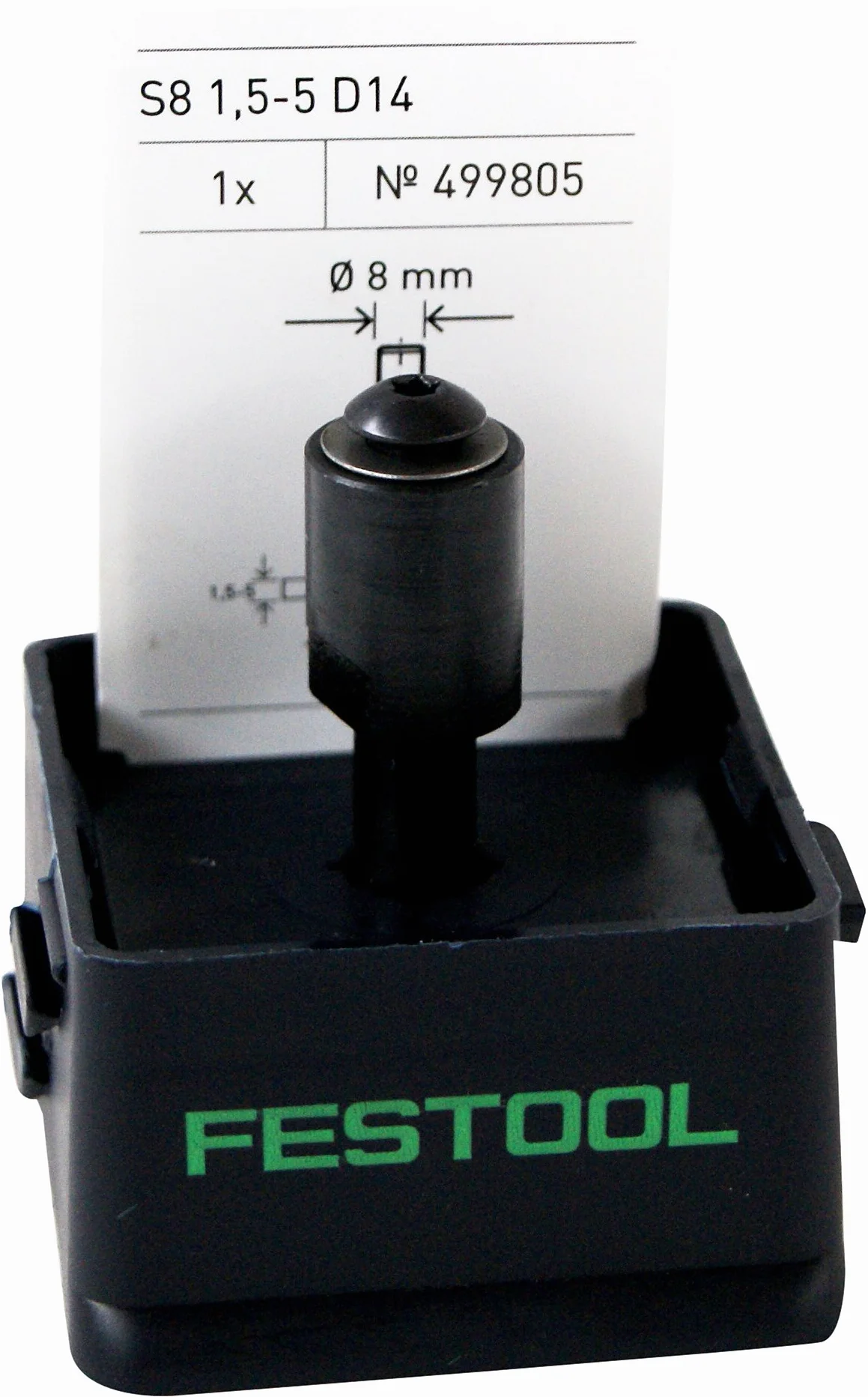 Festool Broche porte-outil S8 1,5-5 D14
