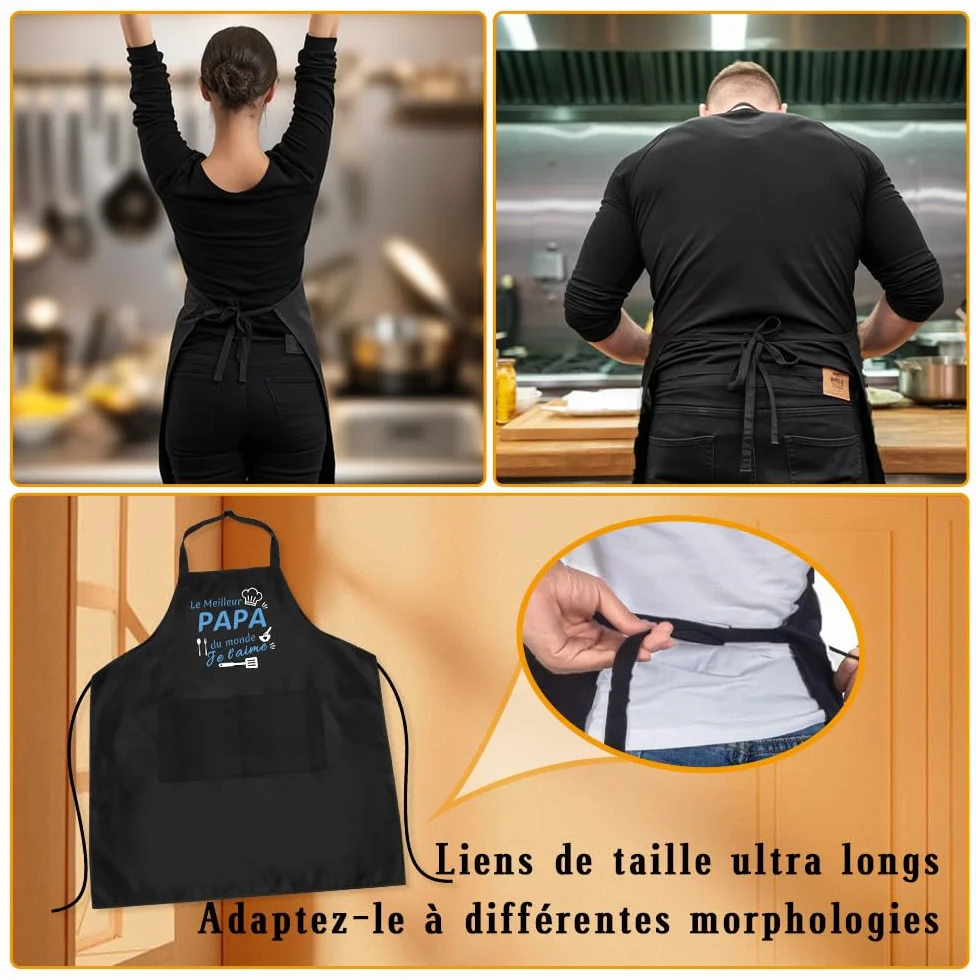 Tablier Cadeau Fête des Pères Original pour Homme