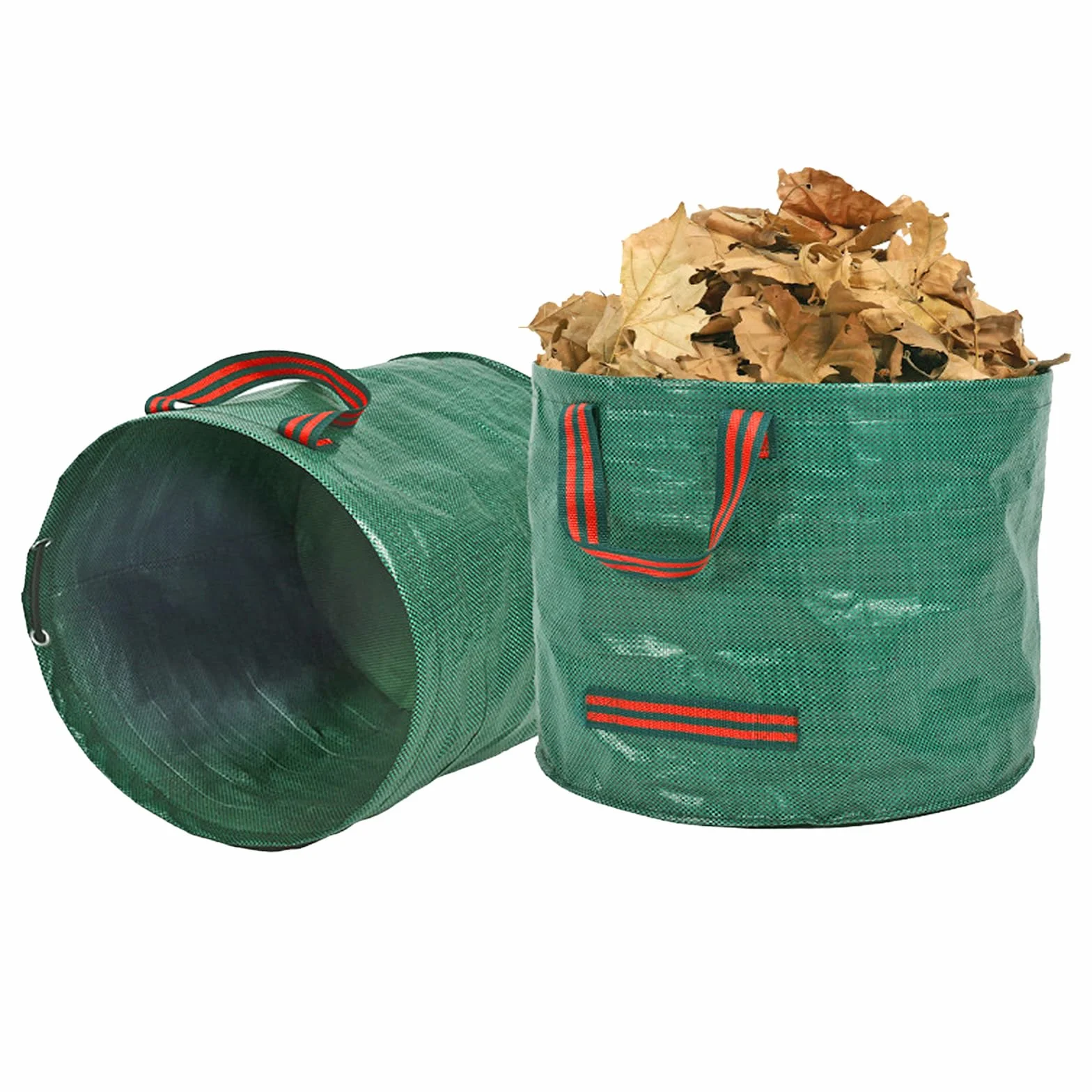 Sac Jardin Déchets Verts 60L Réutilisable 45x38cm Imperméable Résistant