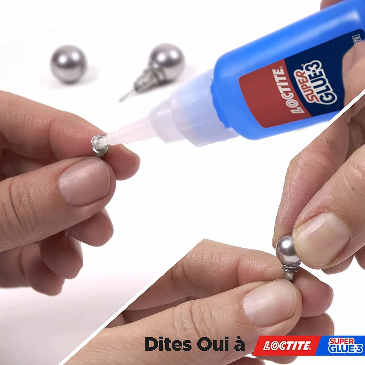 Loctite - Super Glue-3 XXL (1 flacon de 20 g) – Colle forte grand format pour usages fréquents – Colle liquide à séchage immédiat – Solution adhésive transparente multi-matériaux