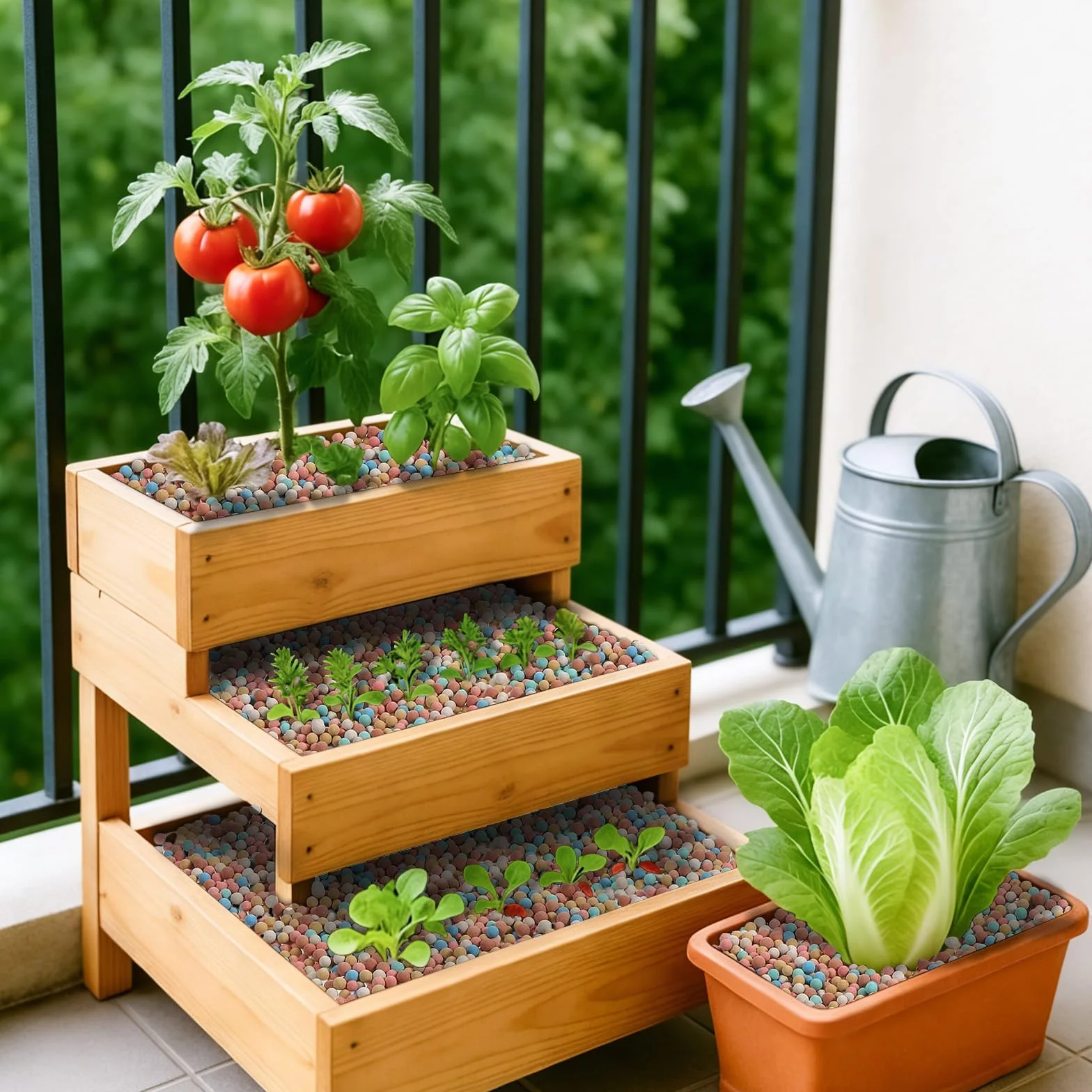 Billes d'argile décoratifs pour plantes intérieur et jardin 900 g (8-10 mm)
