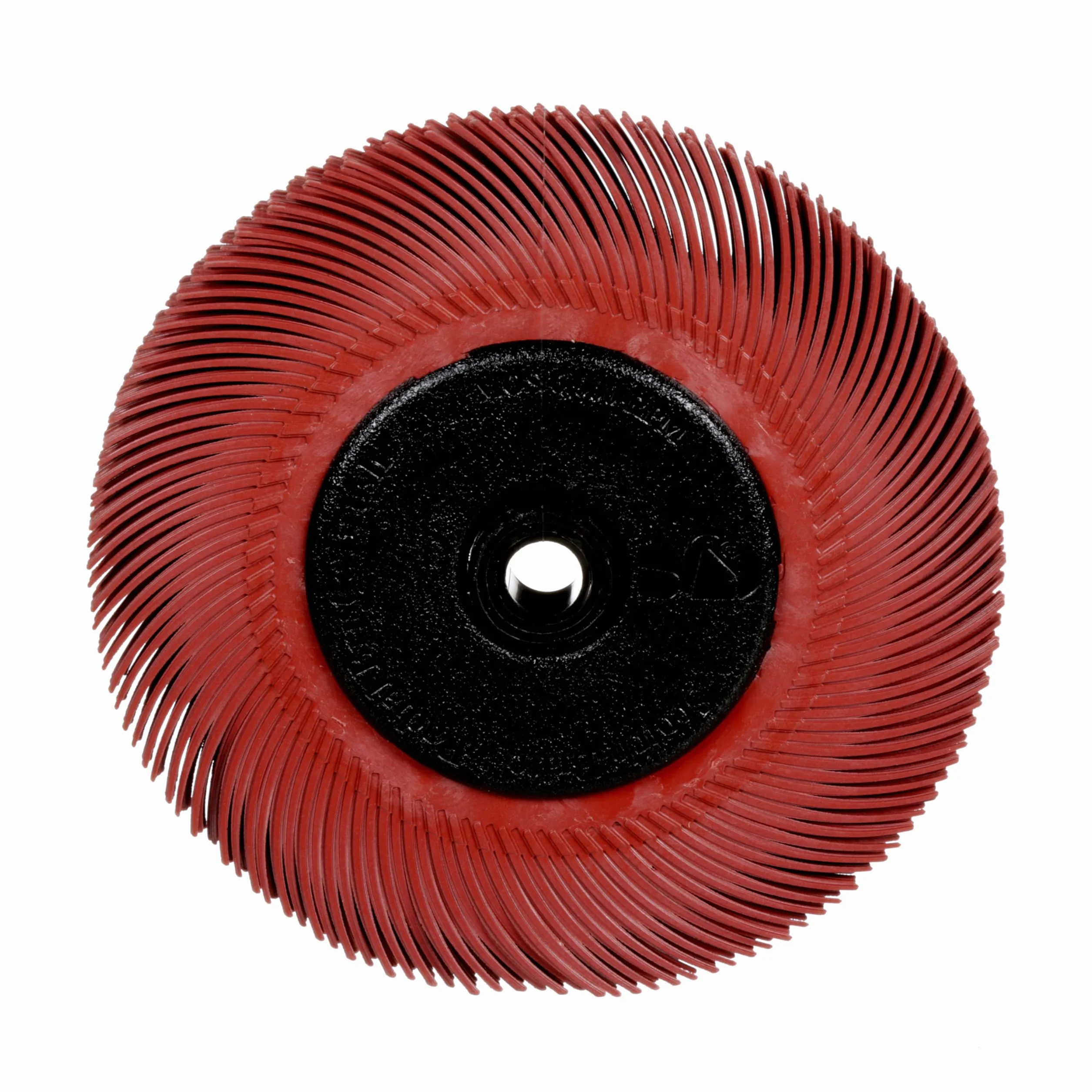 Brosse Bristle radiale Scotch-Brite BB-ZB, Type C 152.4 mm, 12.7 mm, P220, avec adaptateur