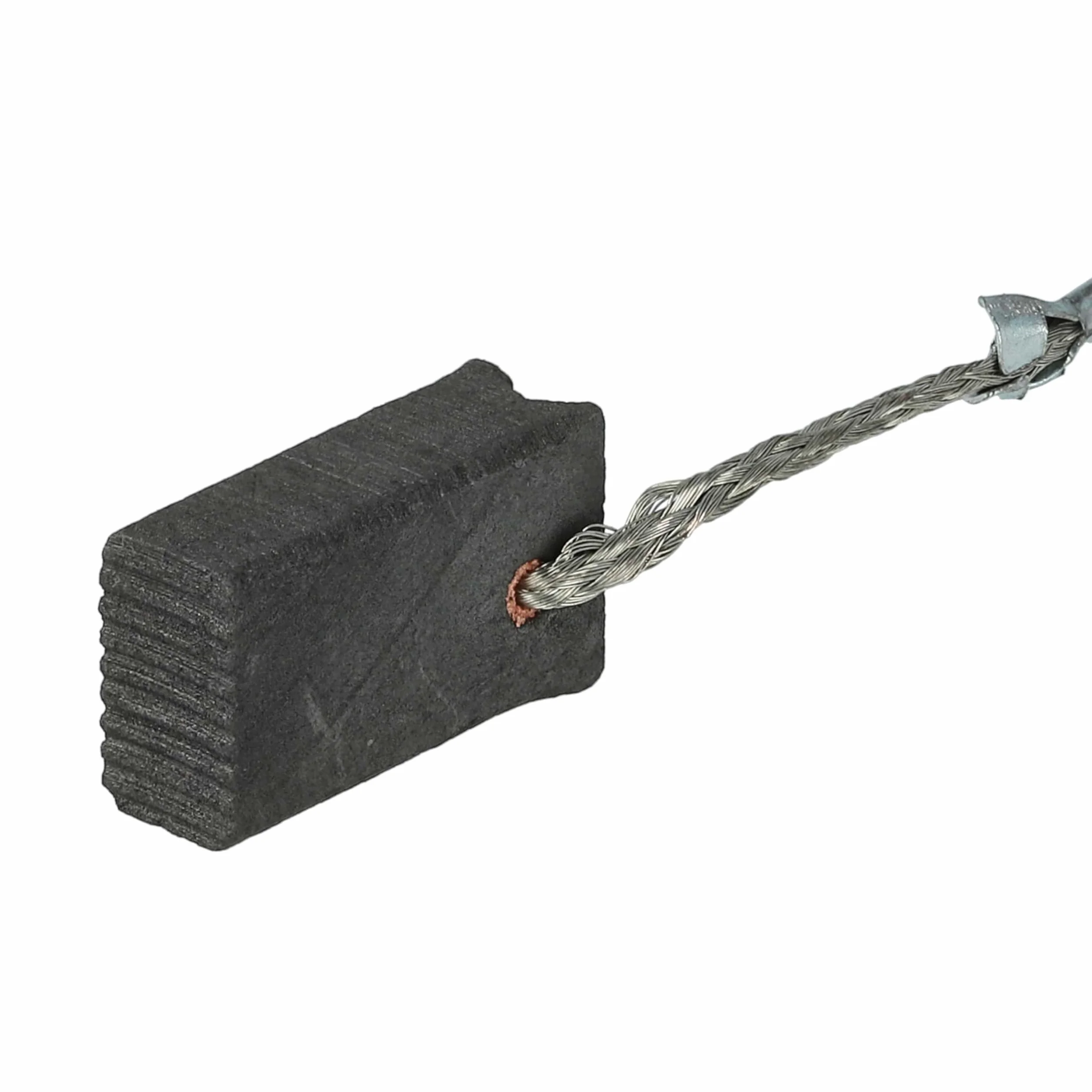 vhbw 2x balais de charbon 6 x 10 x 17 mm compatible avec Bosch GWS 19-125 CI 3601G9N000 outil électrique