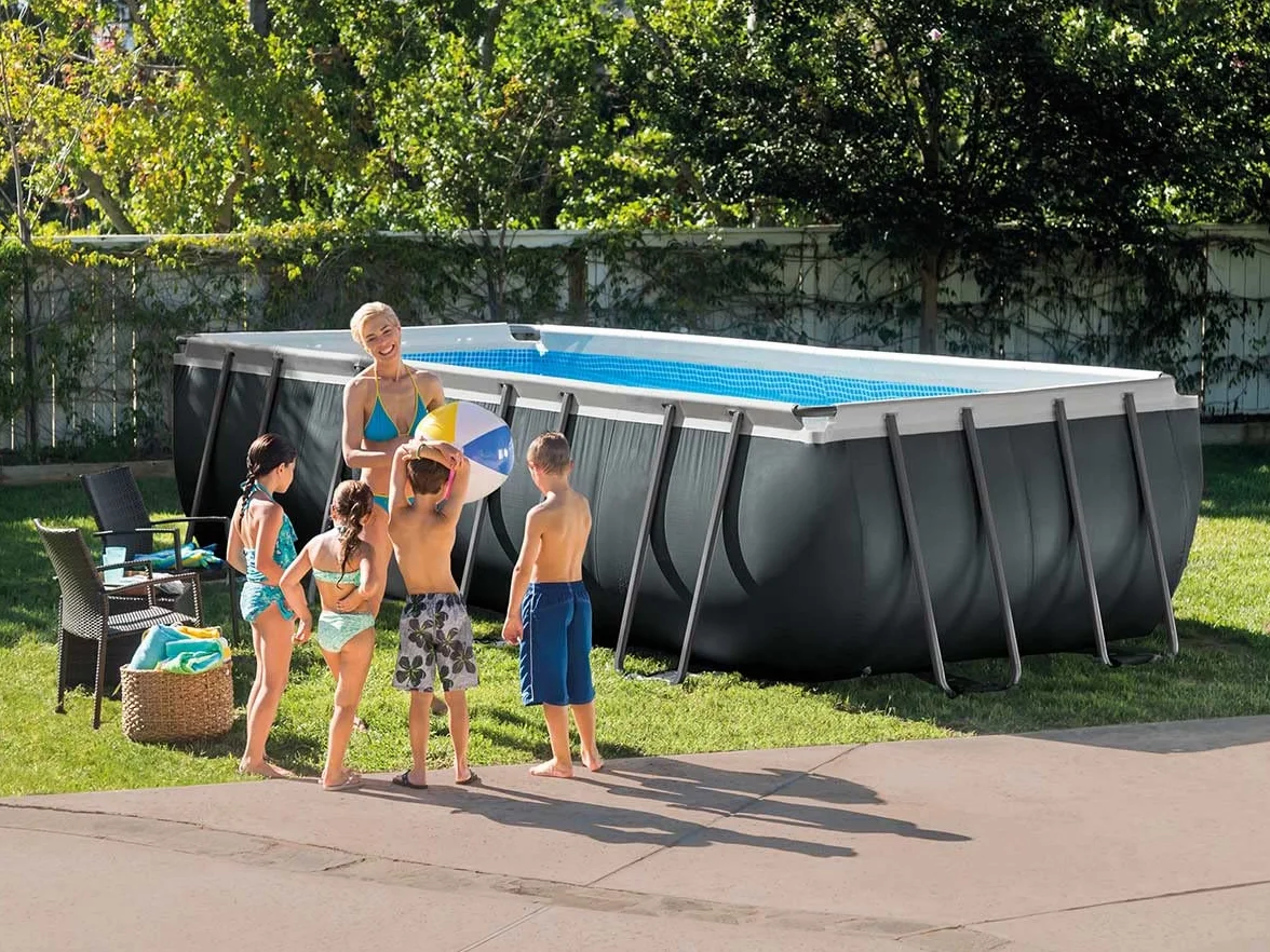 Intex Piscine Ultra XTR Rectangulaire Tubulaire 5,49 x 2,74 x 1,32m