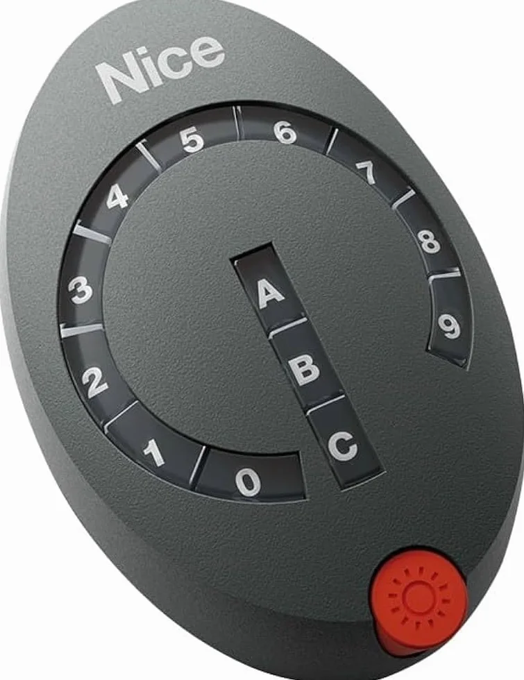 MHOUSE NICE HOME DS100 Digicode Radio, Gris foncé