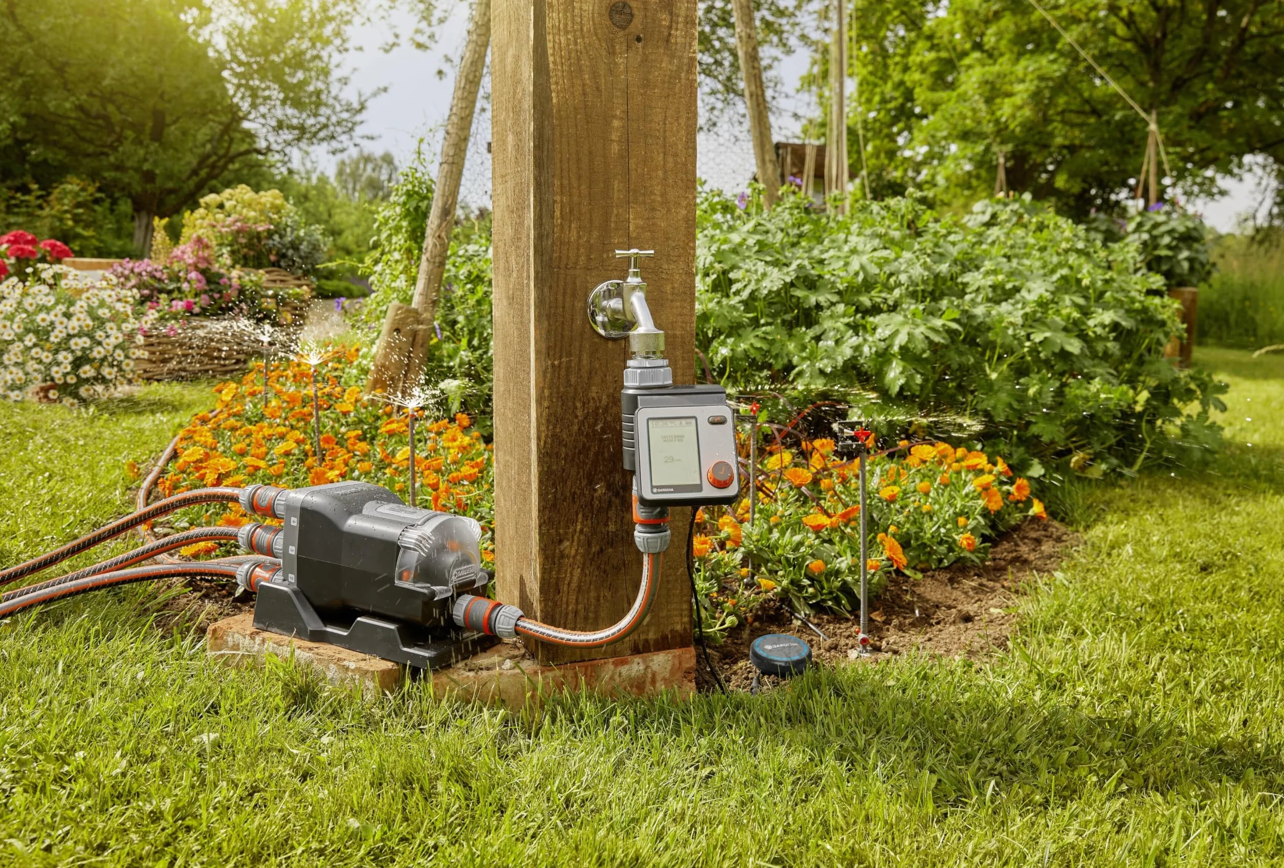Gardena Sélecteur automatique distributeur 6 voies 3/4 Pouce 1197-20