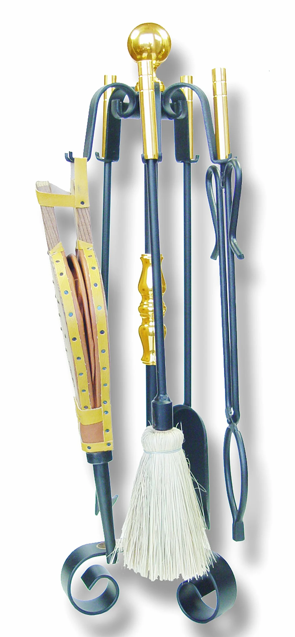 JEU CHEMINÉE FORGE 5 PIÈCES 70 CM