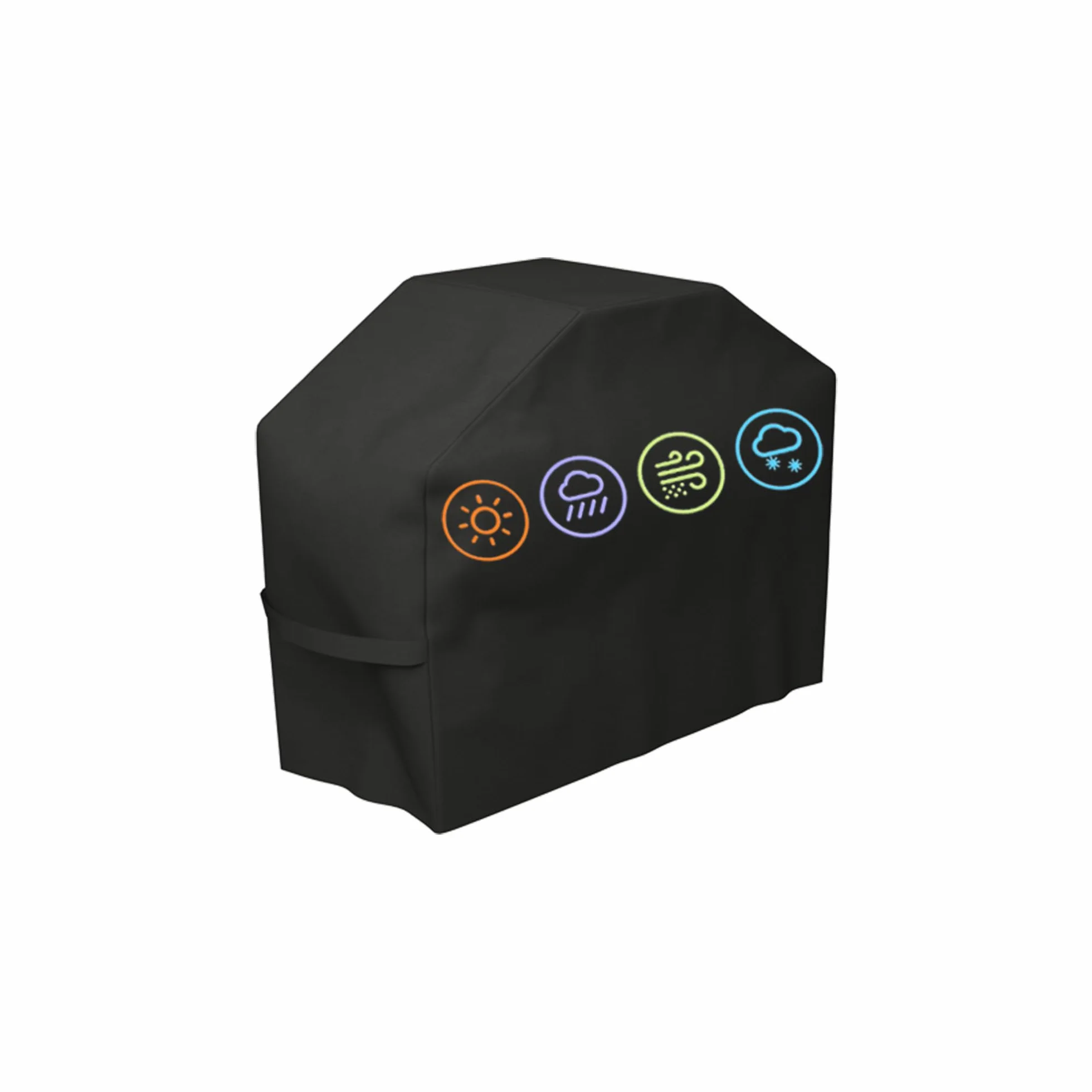 Housse Barbecue 210D Oxford Protection BBQ à Gaz Couverture Anti-Vent Anti-UV Anti-eau