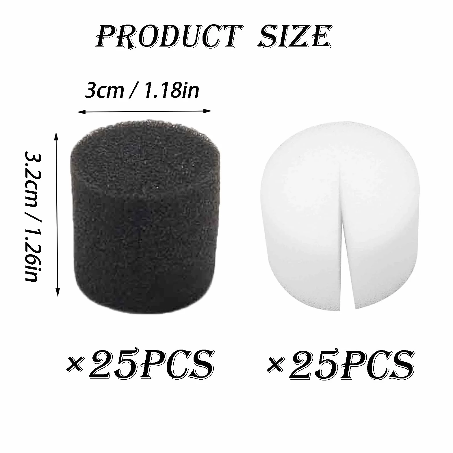 Système Hydroponique Éponge de Plantation 50 Pièces 32 x 30mm pour Légumes et Fleurs