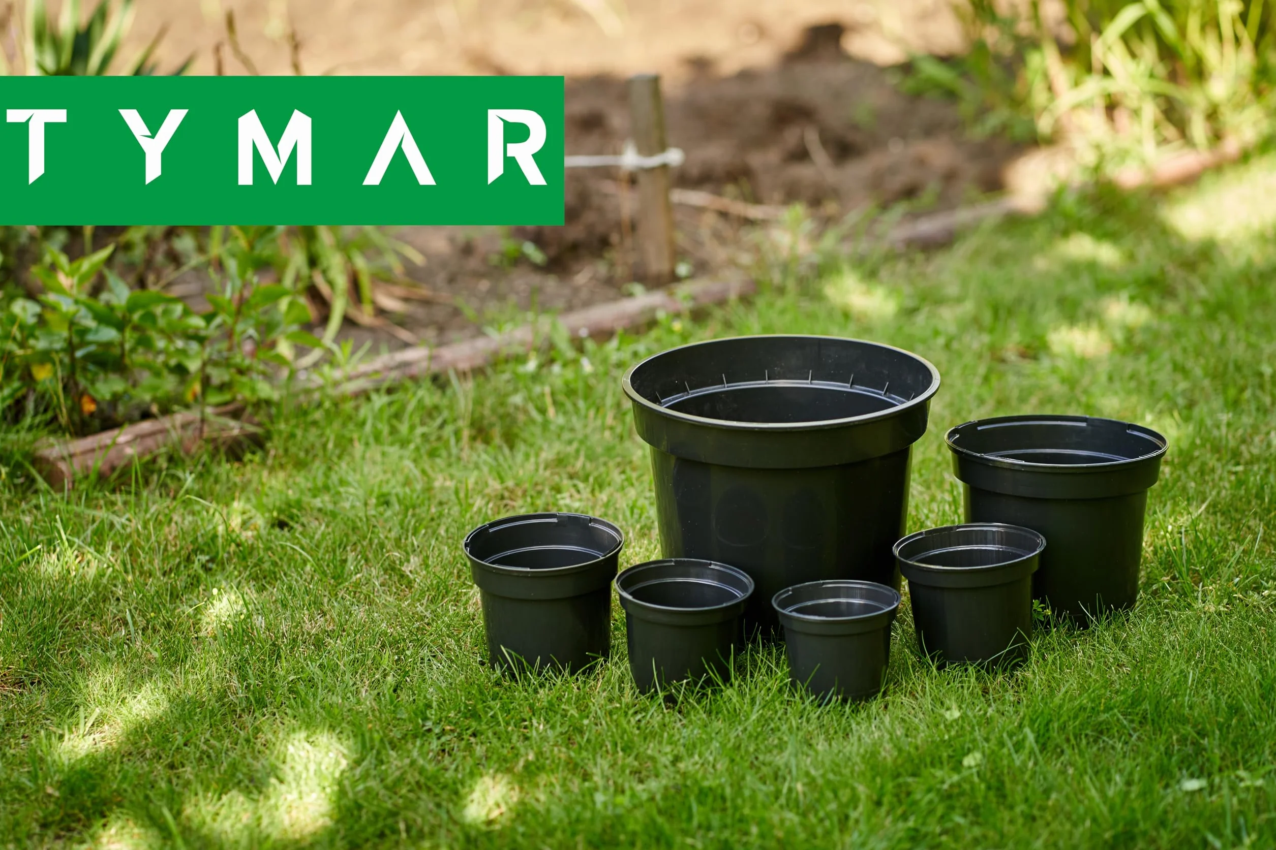 Pots de Culture Ronds Plastique ø 23 cm, 5 Pièces pour Semis et Boutures