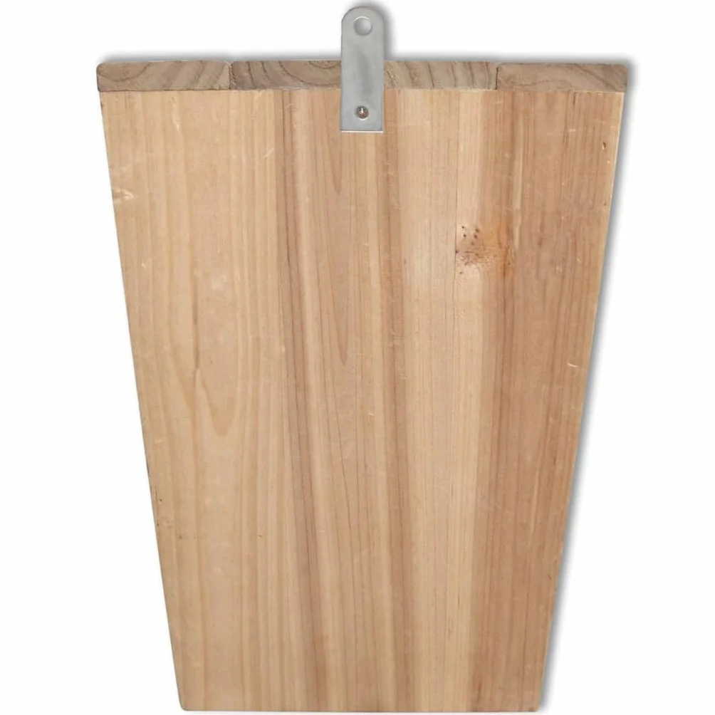 Nichoir pour Chauve-Souris Lot de 2 22 x 12 x 34 cm