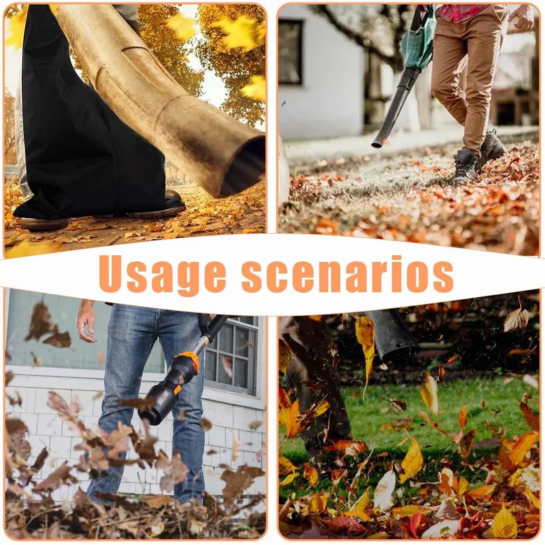 Sac Universel pour Aspirateur Souffleur, Collecteur de Feuilles, 1 Pièce