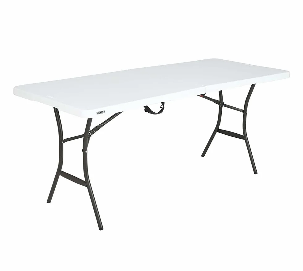 LIFETIME Table Rectangulaire Pliante 183 x 70 cm