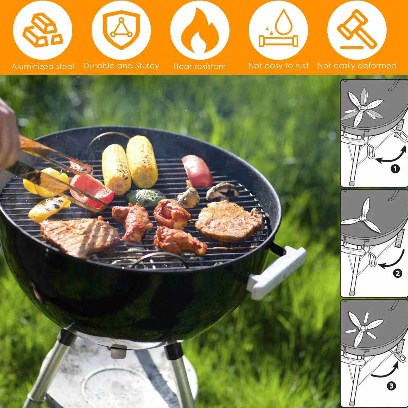 Weber Kit de nettoyage de rechange pour barbecue à charbon 57 cm