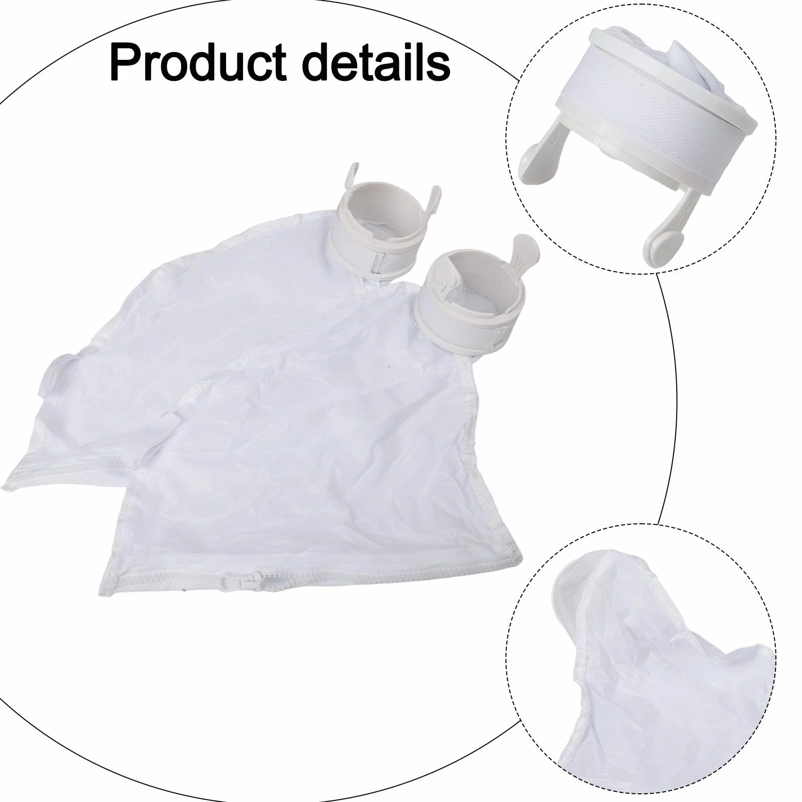 Polaris 280 480 sacs de rechange pour nettoyeur de piscine, filet en nylon robuste