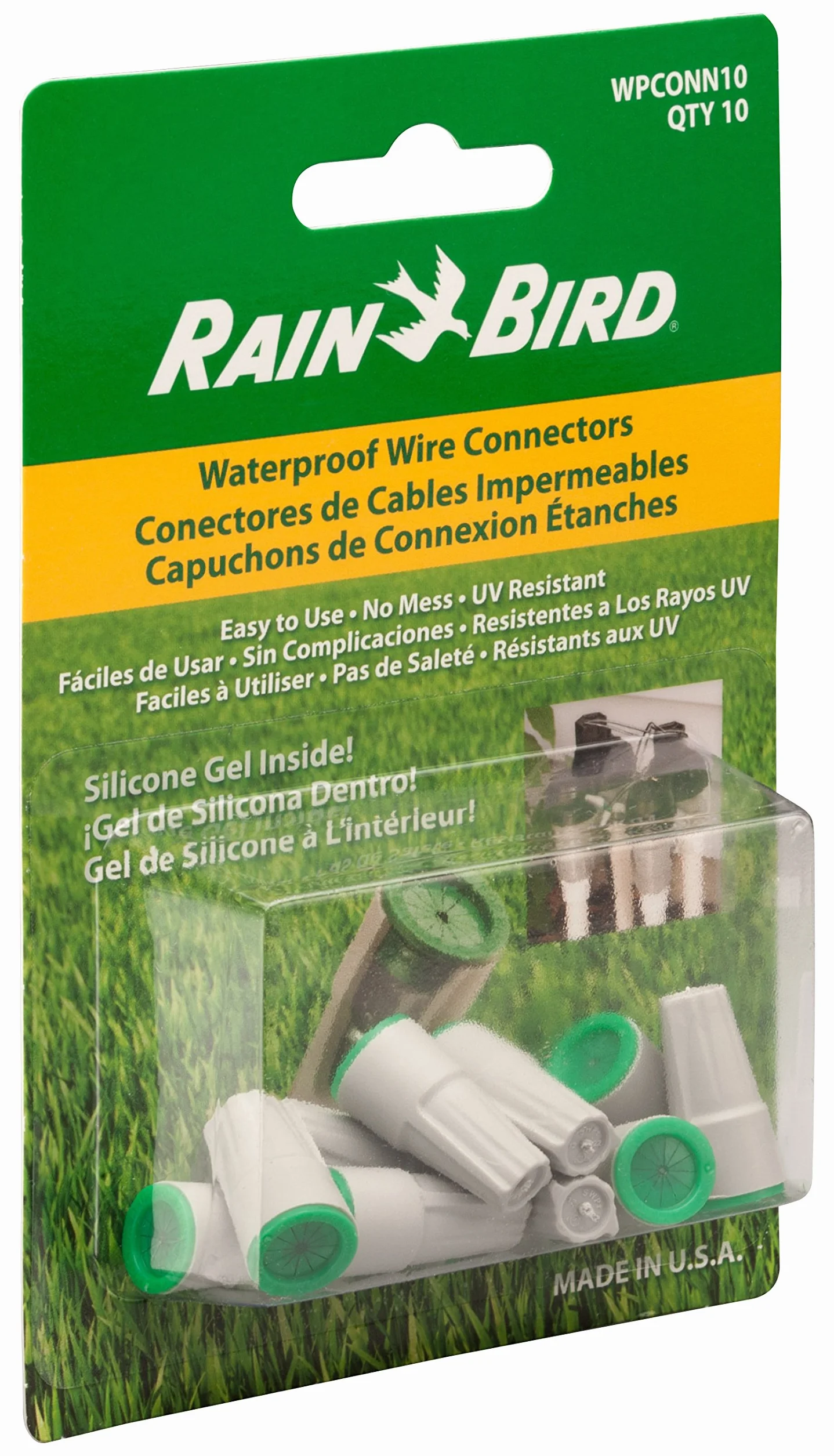 Rain Bird WPCONN10 Waterproof Grease Cap Wire Connectors 10-Pack