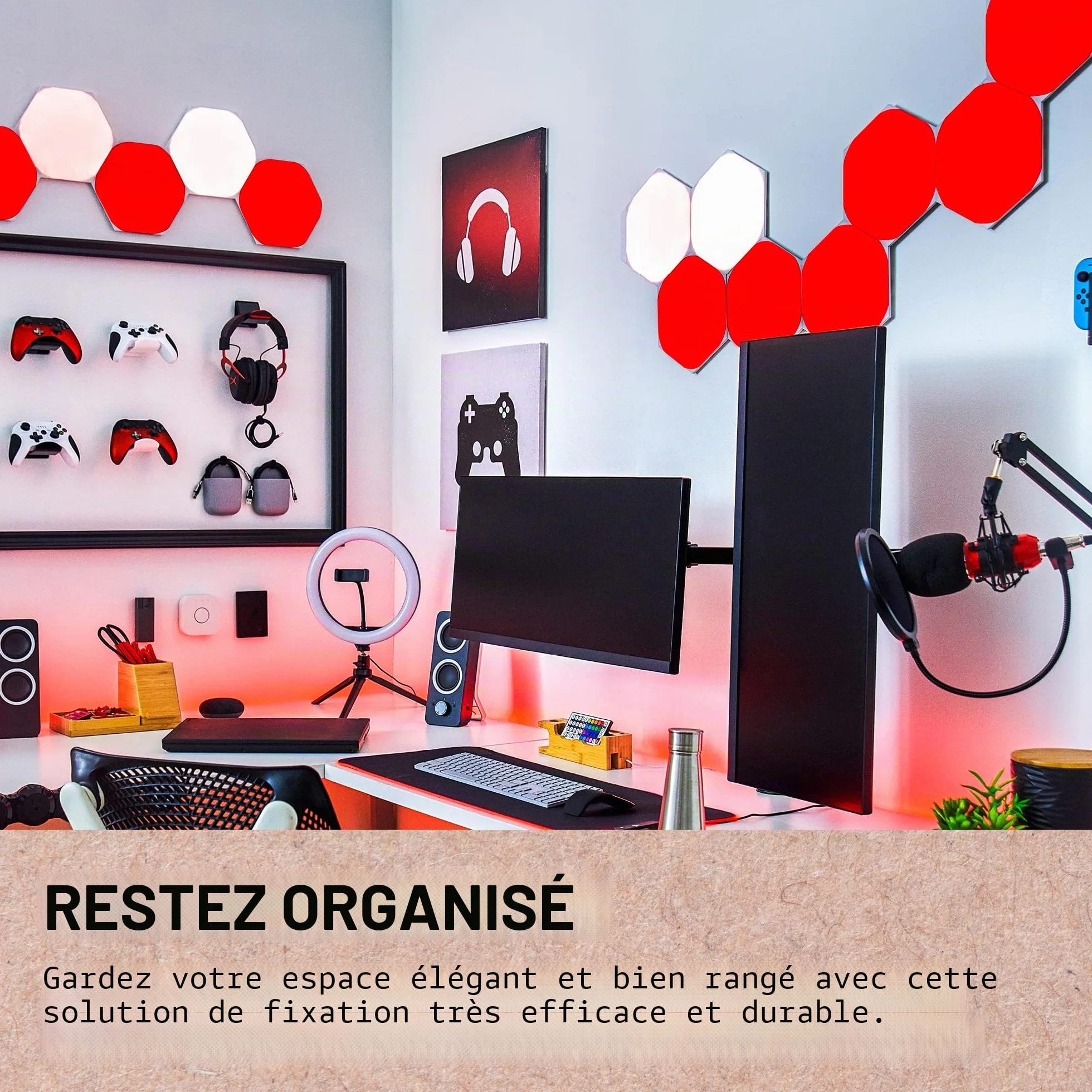 Velcro Marque | Sangles Réutilisables Eco One-Wrap | Sangles Polyvalentes, Réutilisables et Flexibles pour L’amélioration de la Maison | Noir | 25 mm x 3 m