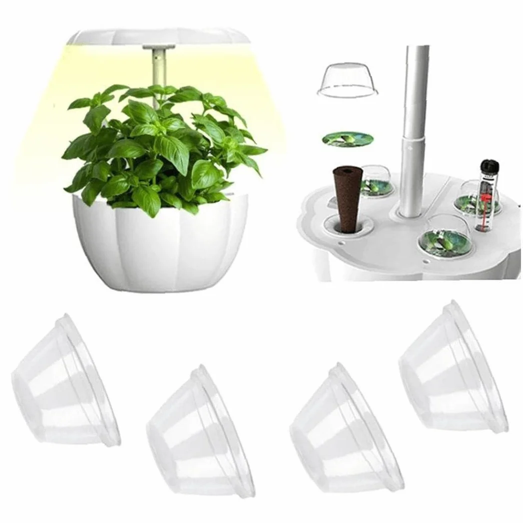 Cloche de Jardin Réutilisable en Plastique 50pcs Dôme de Protection pour Plantes Hydroponique