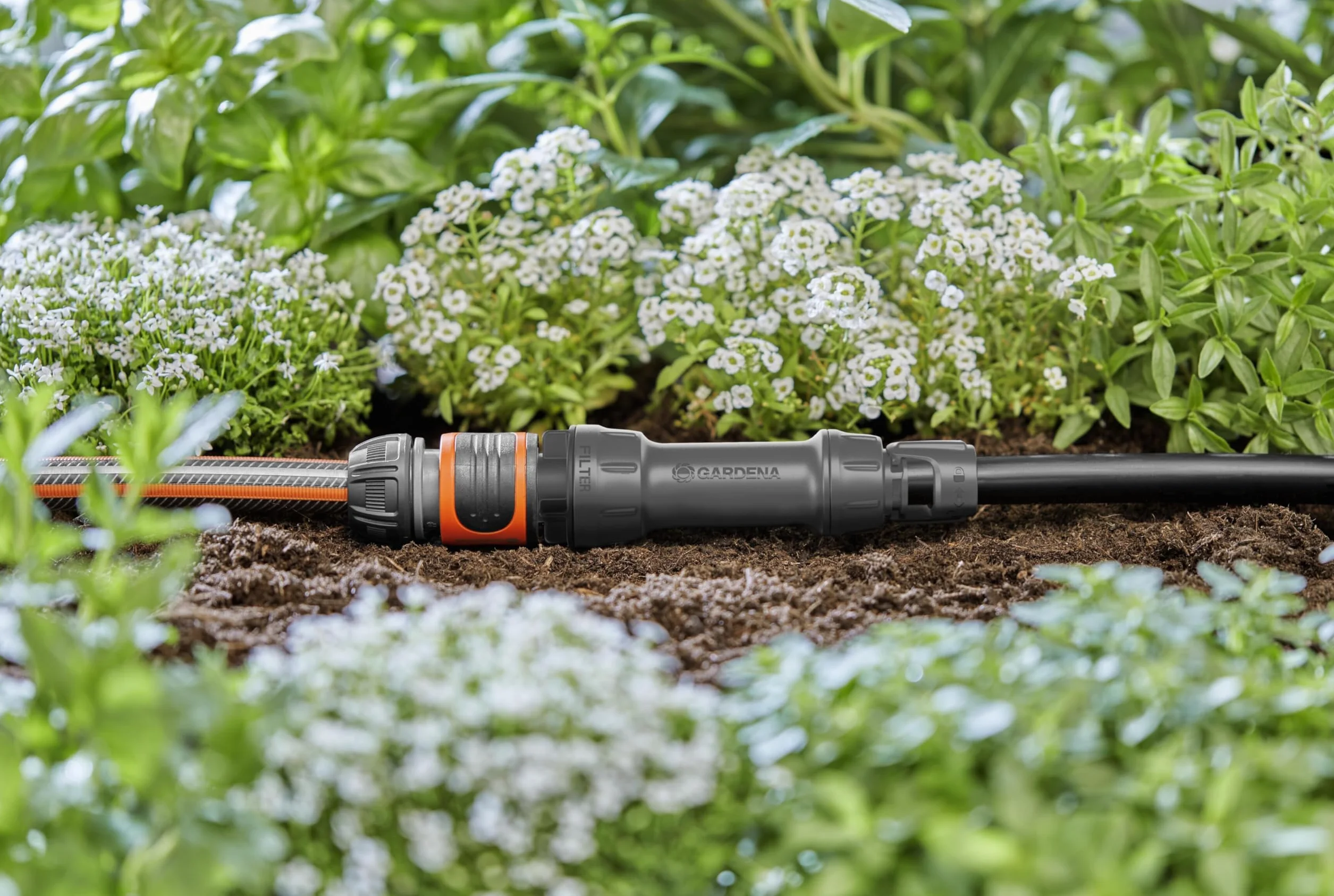 Gardena Micro-Drip System Basic Device 1000 Module de démarrage pour arrosage automatique réduction de pression filtre eau 13333-20