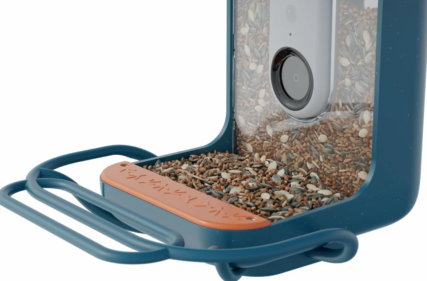 Birdbuddy Perchoir Bleu Extensible pour Observation Oiseaux d'Extérieur Résistant aux Intempéries