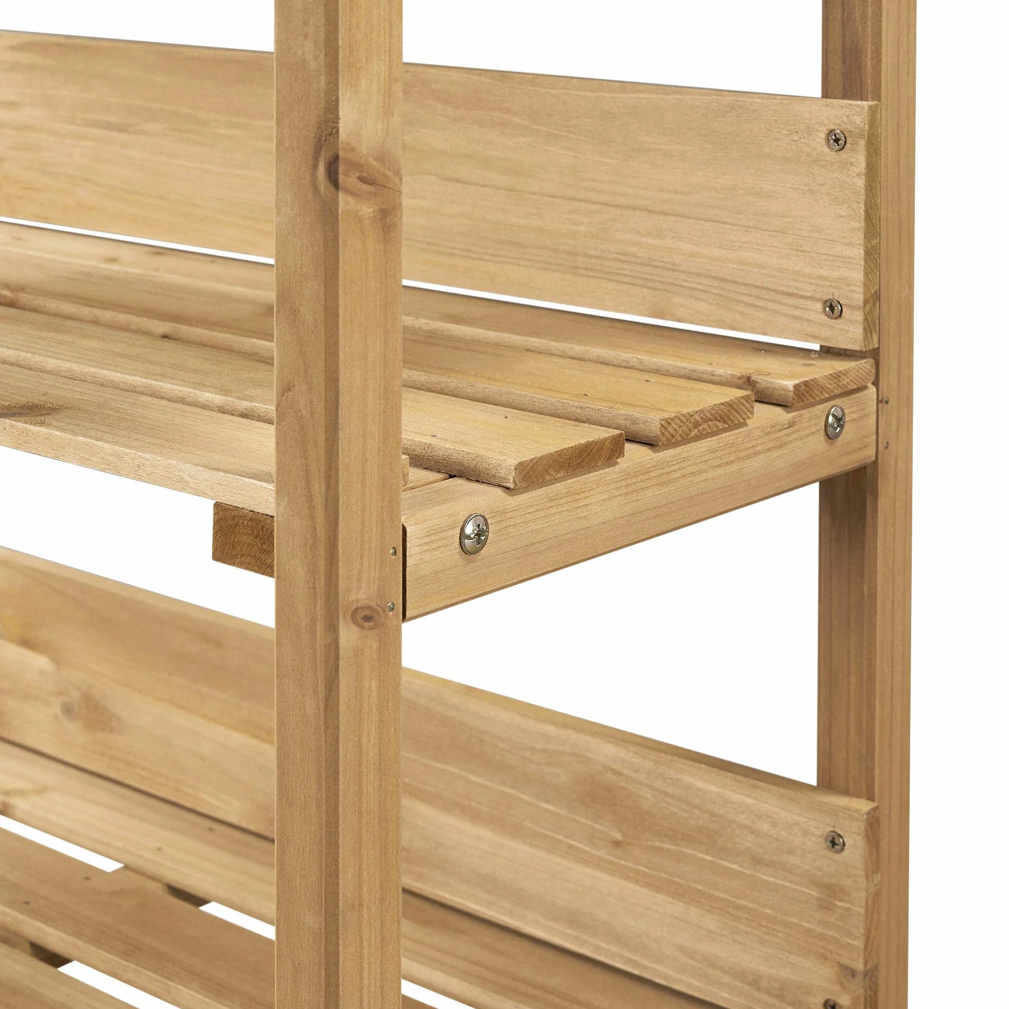 Table pour Semis Rempotage Extérieure en Bois pour Pots de Fleurs Terrasse Potager Serre