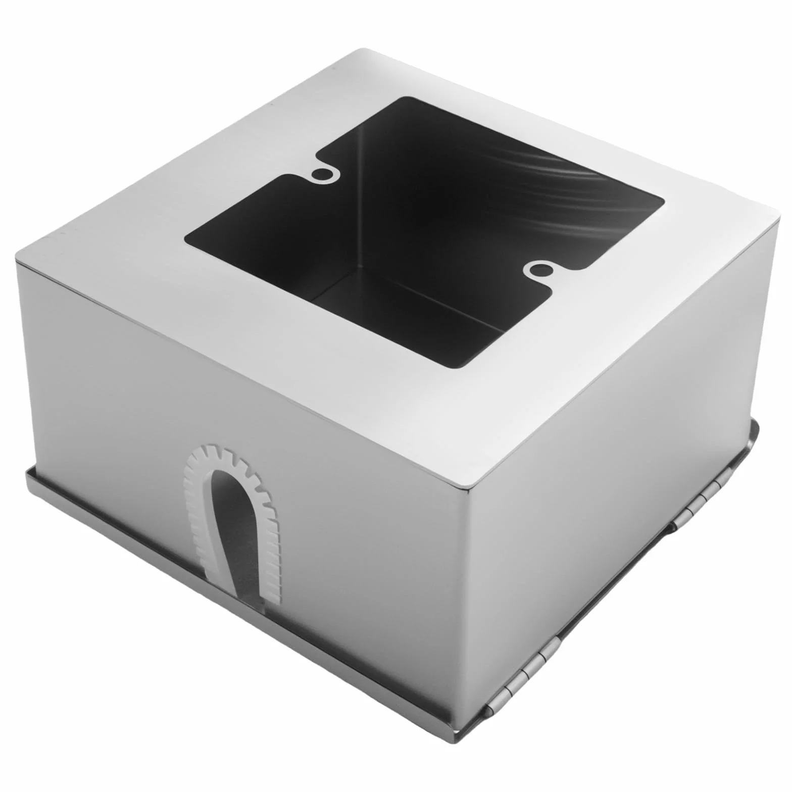 120 mm × 120 mm × 65 mm - Armoire de commande étanche avec kit de boîtier en acier inoxydable - Convient pour la protection des prises extérieures et une alimentation sûre (120 mm x 120 mm x