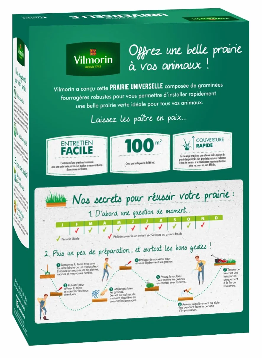 Vilmorin Prairie Universelle 7.5 x 19 x 27.5 cm
