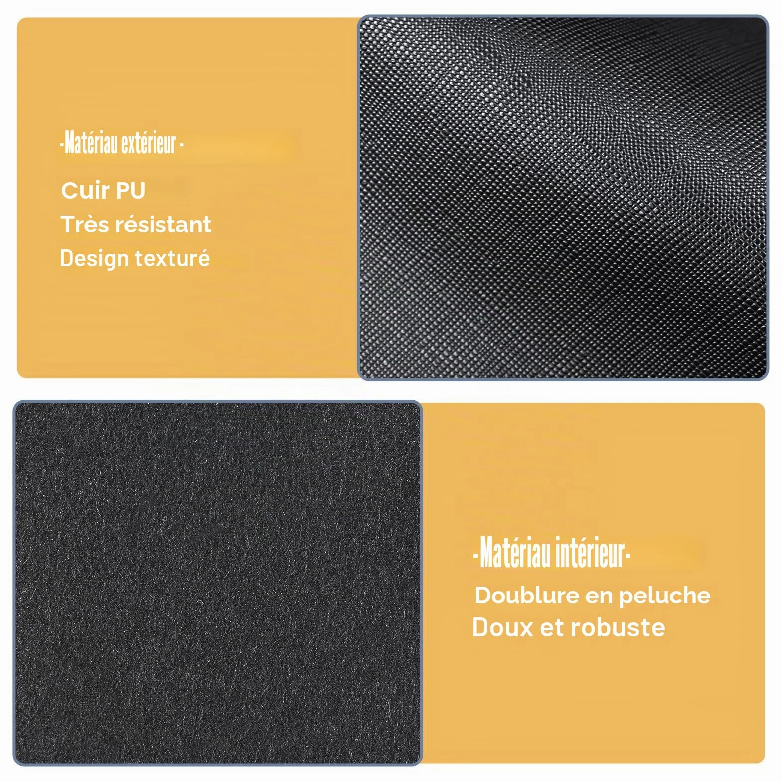 Housse de Pompe de Chauffage Gonflable en Cuir Synthétique avec Fenêtre PVC Transparent