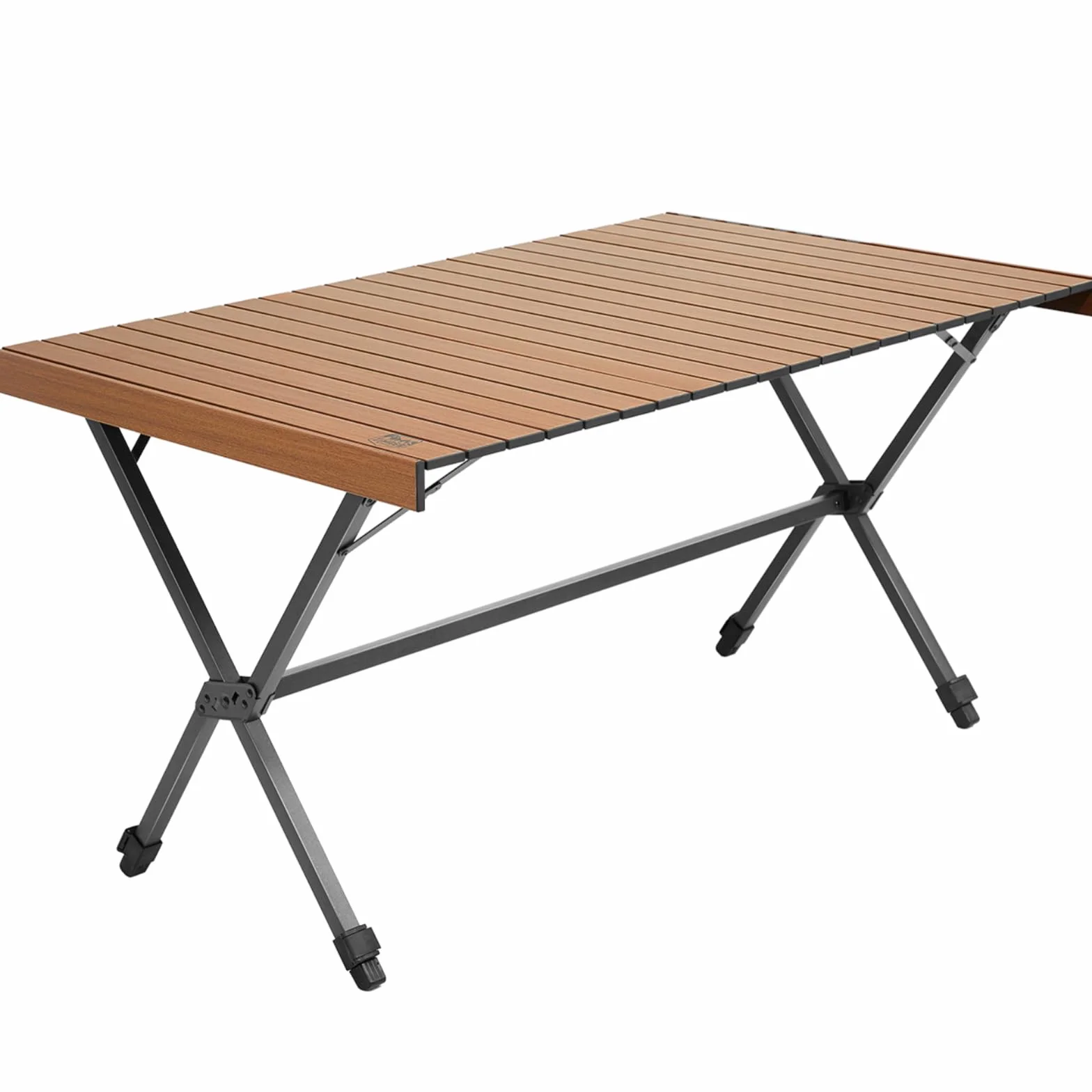 TIMBER RIDGE Table de Camping Pliable 125 x 80 cm Hauteur Réglable XXL Jardin Extérieur