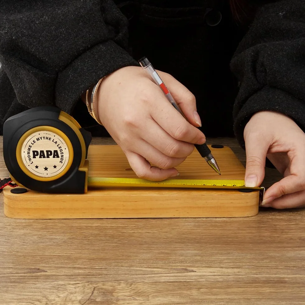 Cadeau Papa Mètres à ruban Résistant pour Fête des Pères Noël Anniversaire
