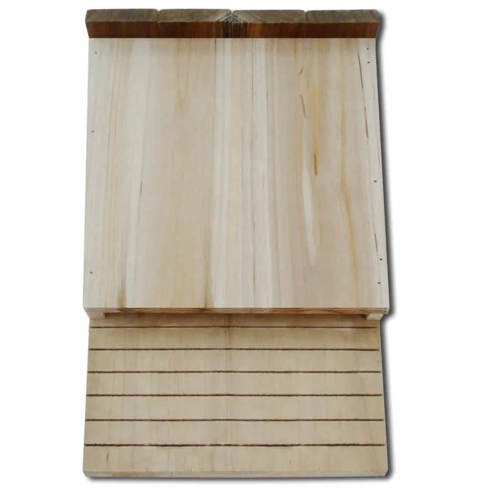 Nichoir pour Chauve-Souris Lot de 2 22 x 12 x 34 cm