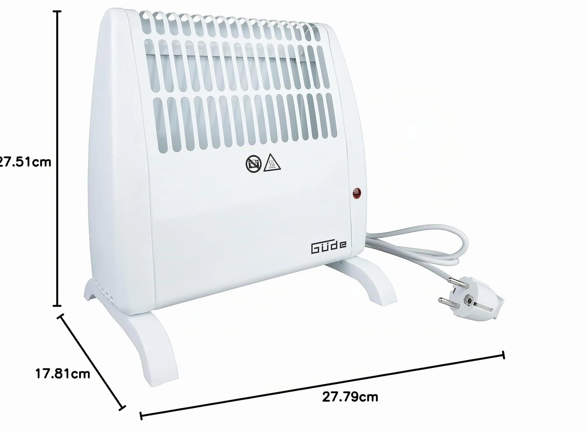 Güde Détecteur de gel GFW 520 450-520 W 10 m³ thermostat réglable anti-gel protection surchauffe