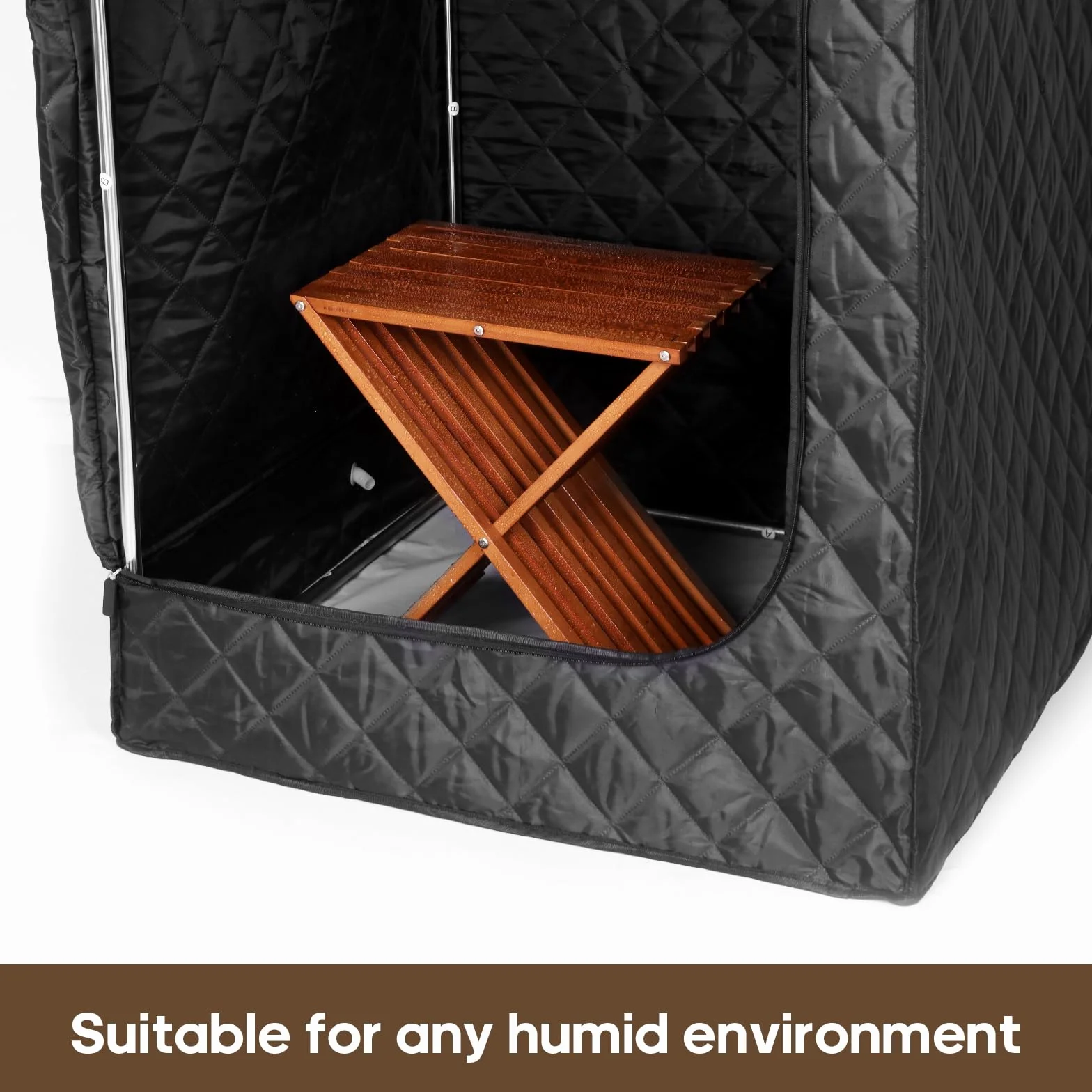 WILLOWYBE Chaise de sauna en bois