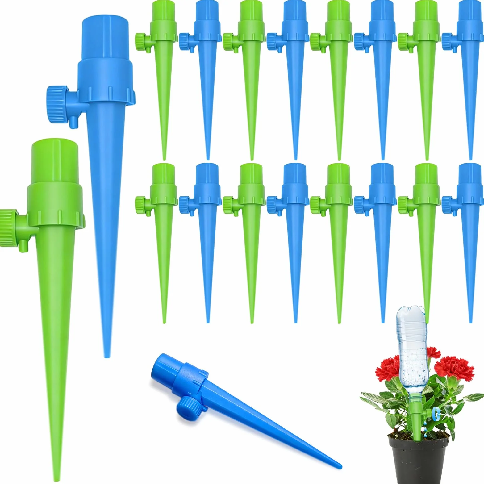 Arroseur Automatique Intérieur, Irrigation Goutte à Goutte Réglable 16 Pièces pour Balcon Jardin Plantes