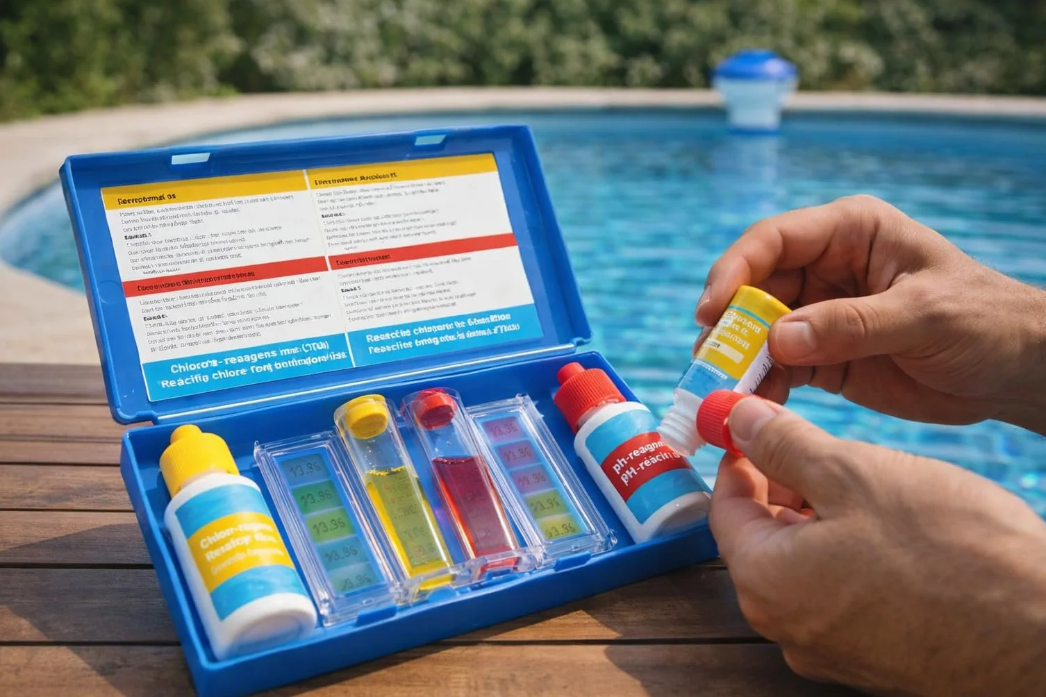 BSI Kit testeur pH Chlore Piscine Spa