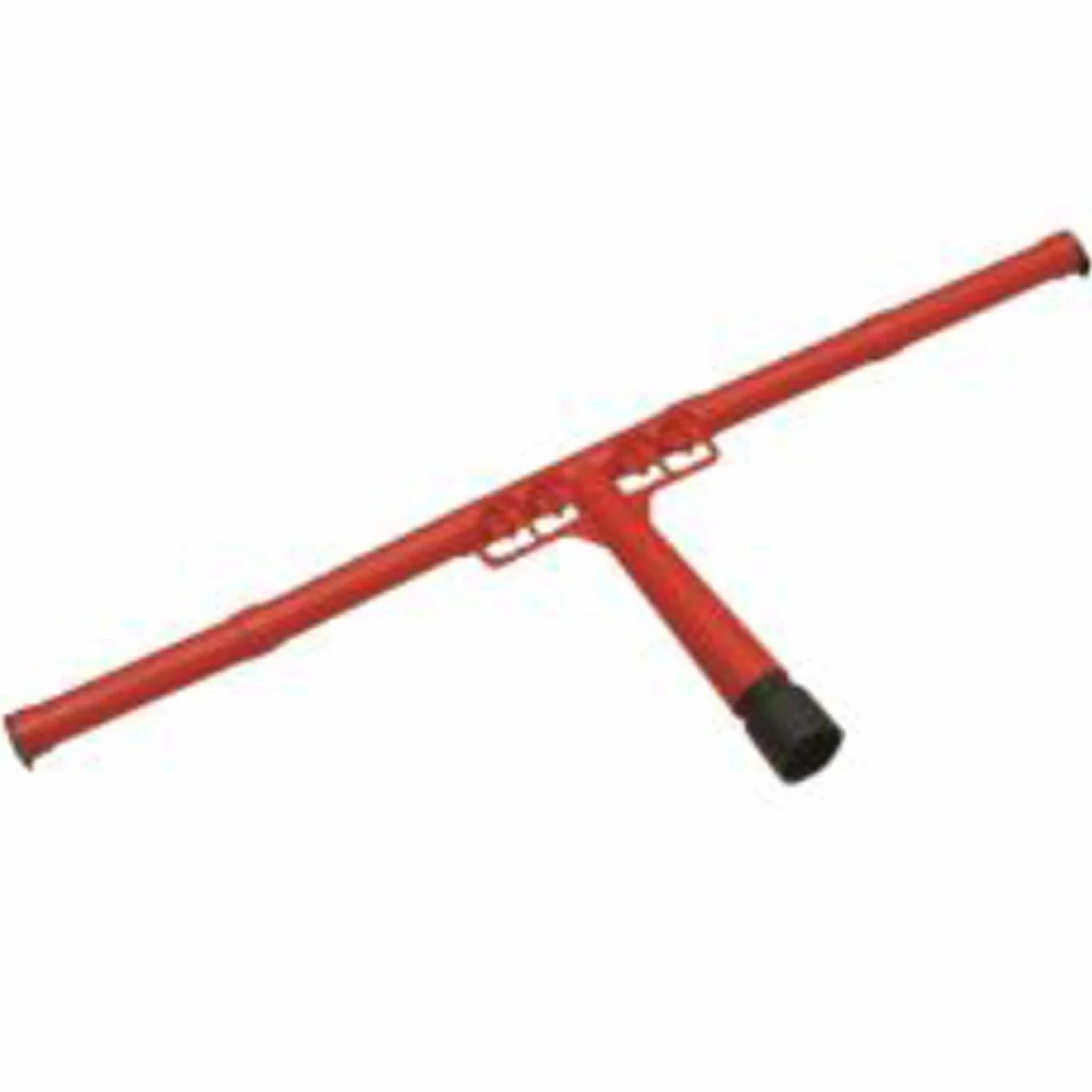 Dr. Stähler Barre d'arrosage Universelle Oscillant Rouge et Noir Plastique avec Adaptateur Arrosoirs 10-50 cm
