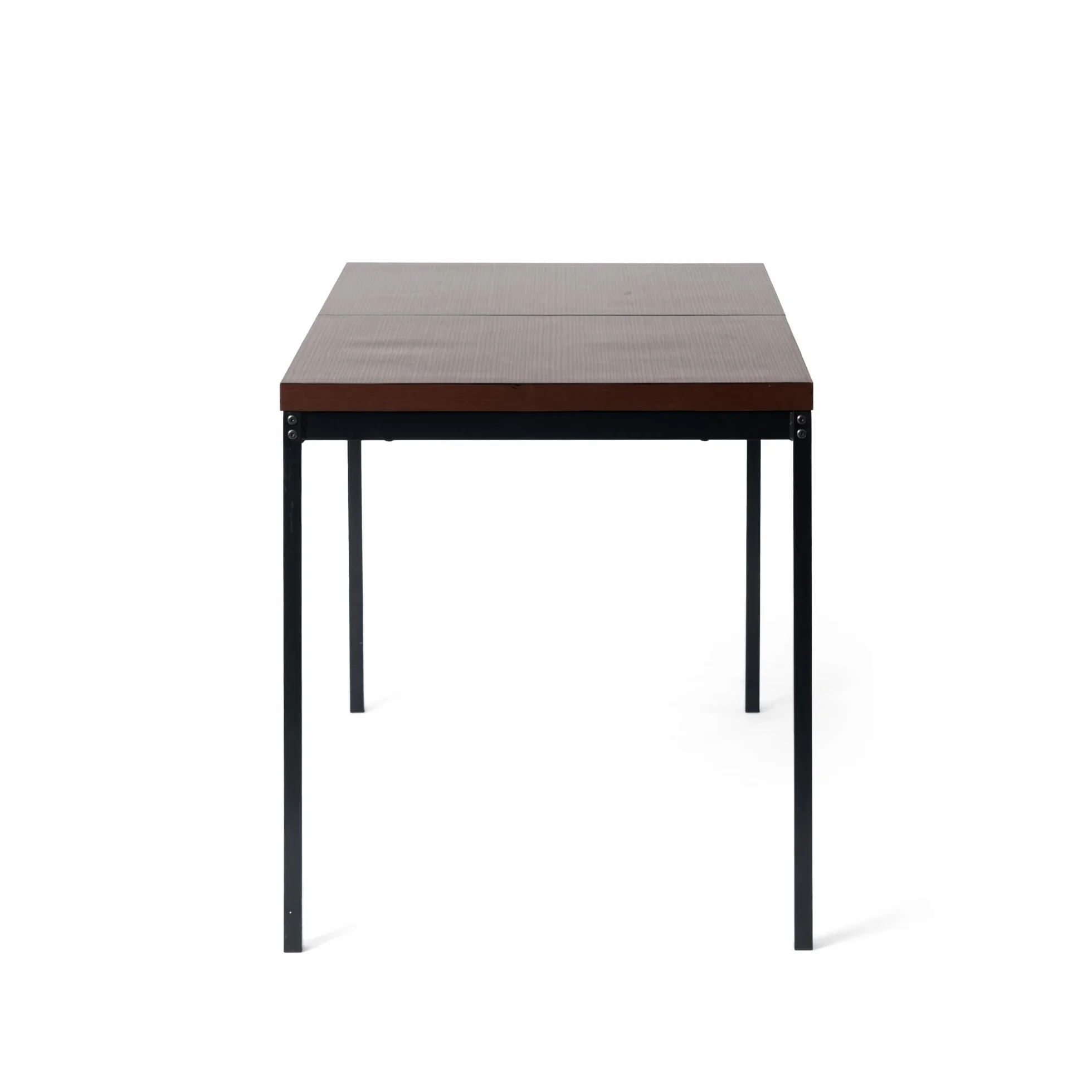 Table de Bar de Jardin en Bois et Métal 120x70x75cm pour 4-6 Personnes