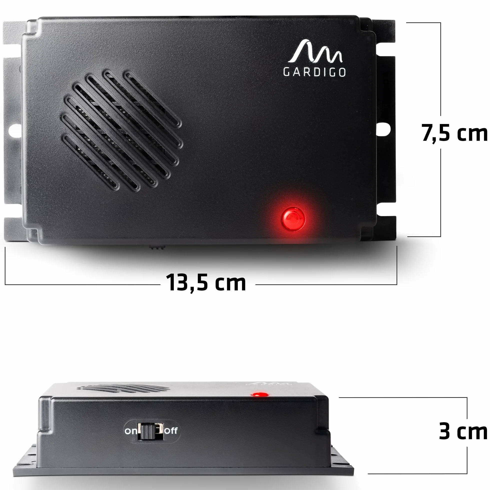 GARDIGO® Répulsif Anti Fouines Ultrason Repeller Anti-Martres Souris Ratons Laveurs Rongeurs