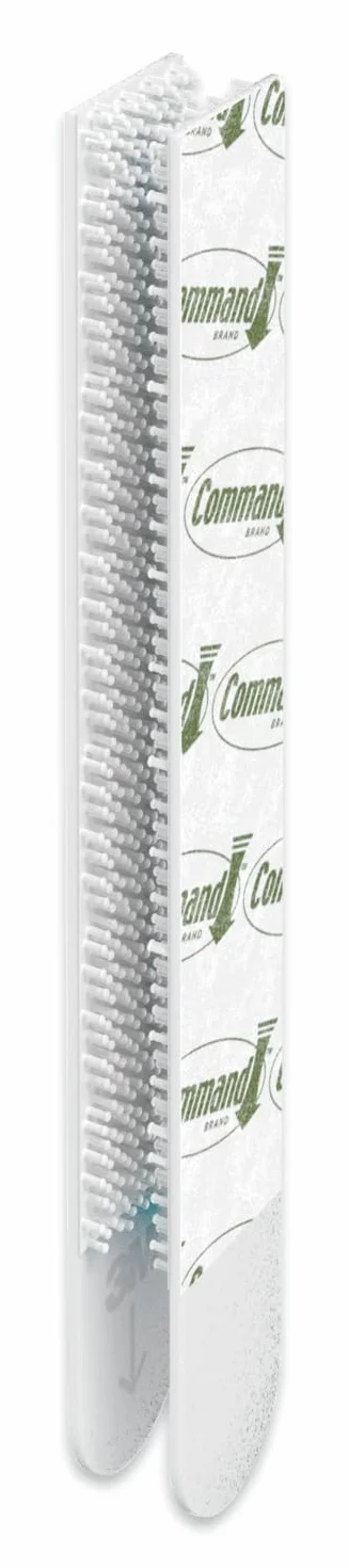 Command Languettes Accroches Tableaux Moyen Modèle - 8 Paires (16 Languettes) Blanc - Supporte jusqu'à 5 kg - Sans Outils - Fixation sans Dommages