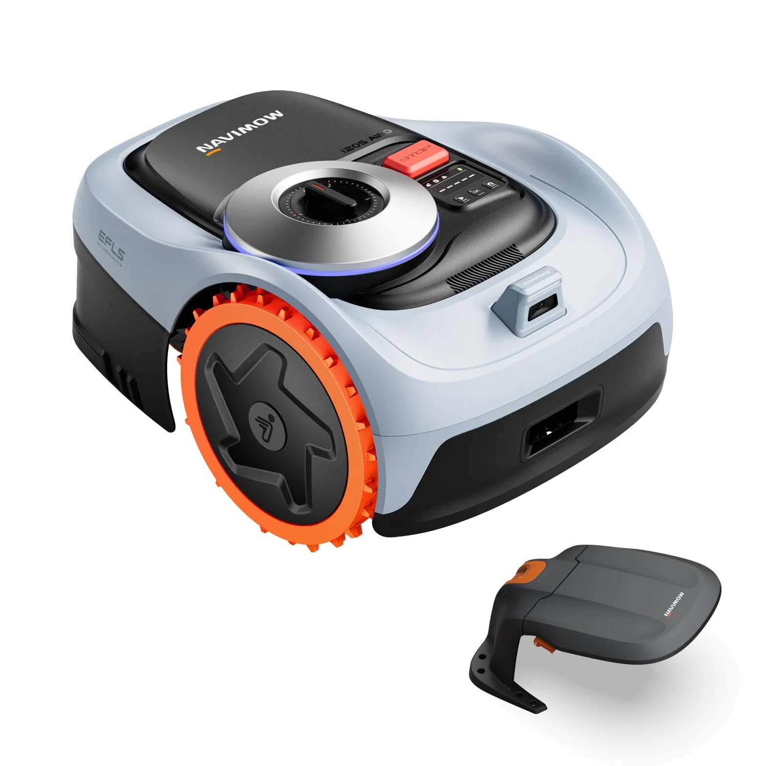 Segway Navimow i205 AWD Robot tondeuse Garage S, 45% pente, 500 m², EFLS NRTK Vision