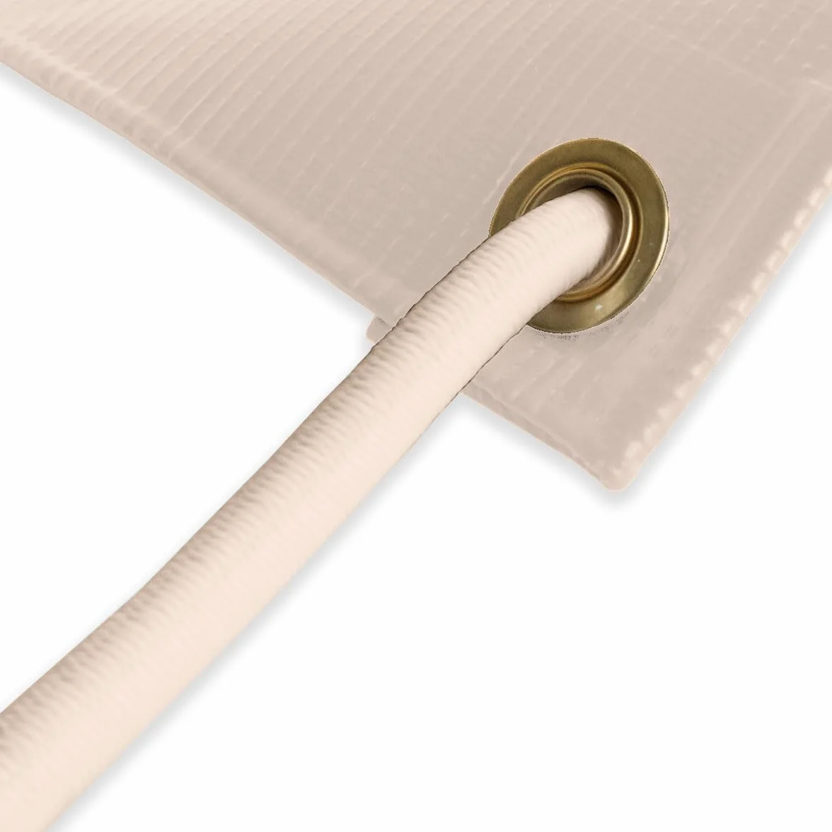 TECPLAST Sandow élastique Ivoire 20 mètres 9SW - Qualité Pro - Tendeur pour bâche de diamètre 9 mm