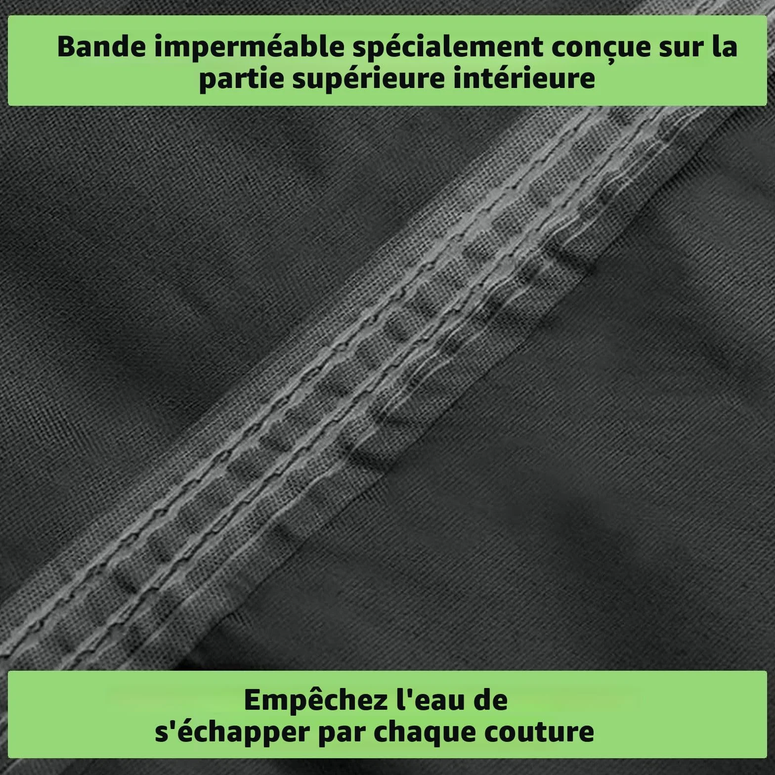 Housse Barbecue Universelle 80x66x110cm 420D Oxford Imperméable Anti-UV Bache de Protection