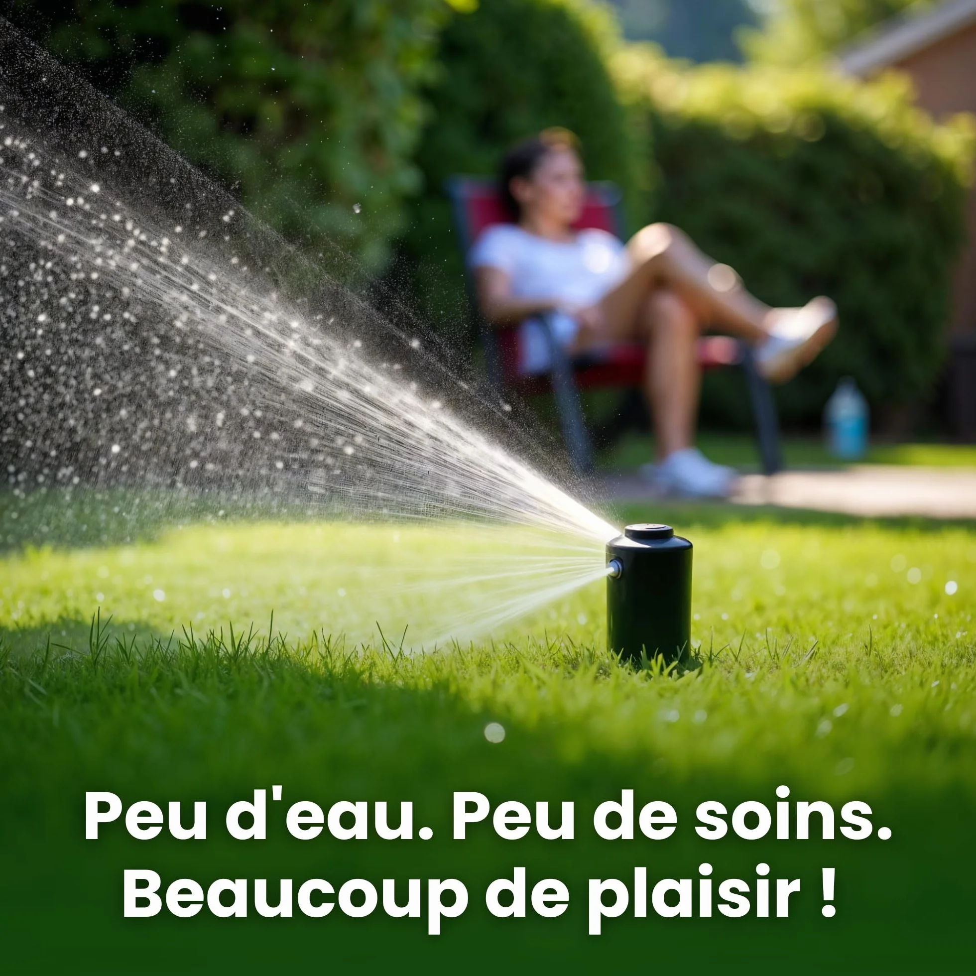 LERAVA CHAMPION Gazon à Semer 30 m² - Graines Pelouse Résistantes Sécheresse - Croissance Rapide Densité Maximale
