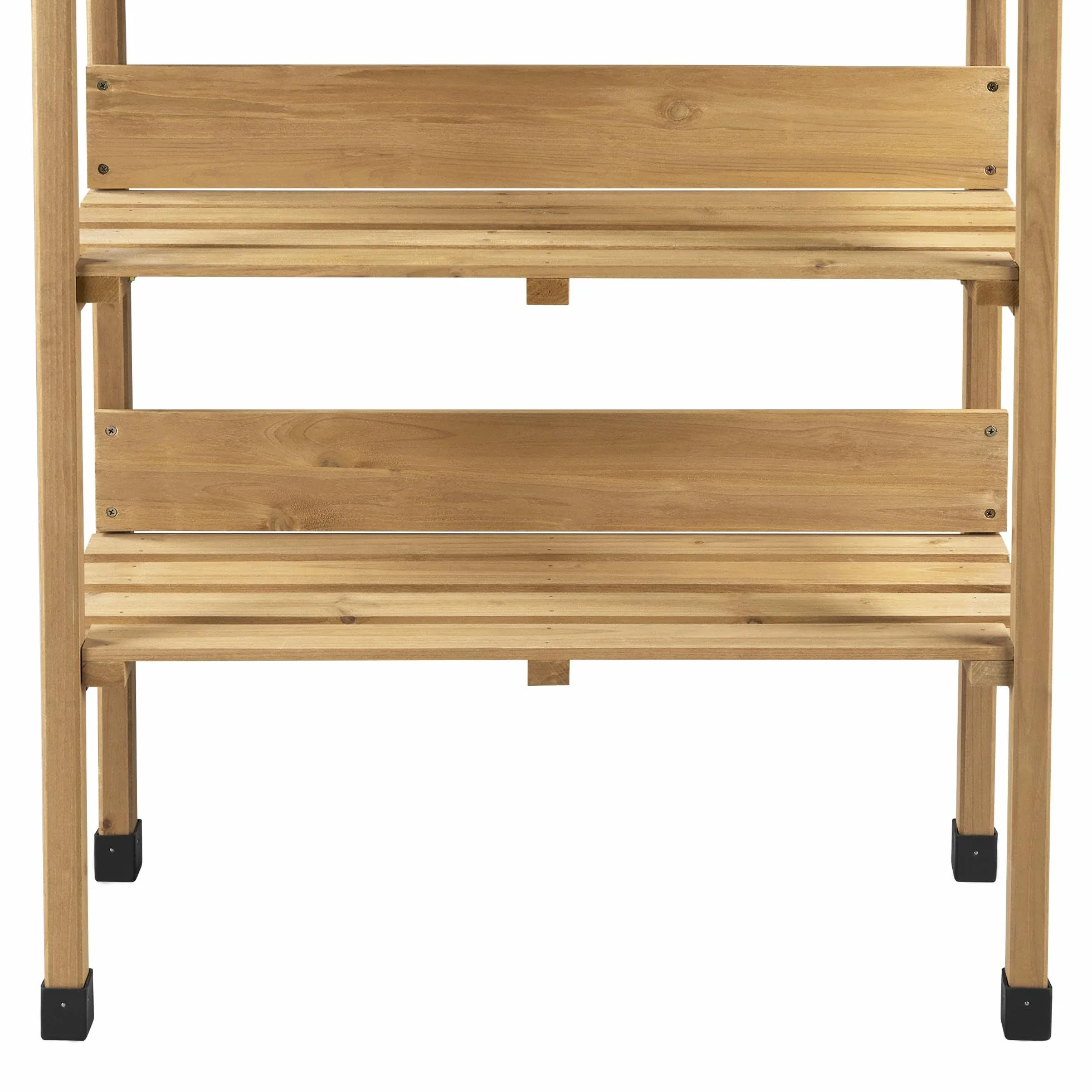 Table pour Semis Rempotage Extérieure en Bois pour Pots de Fleurs Terrasse Potager Serre