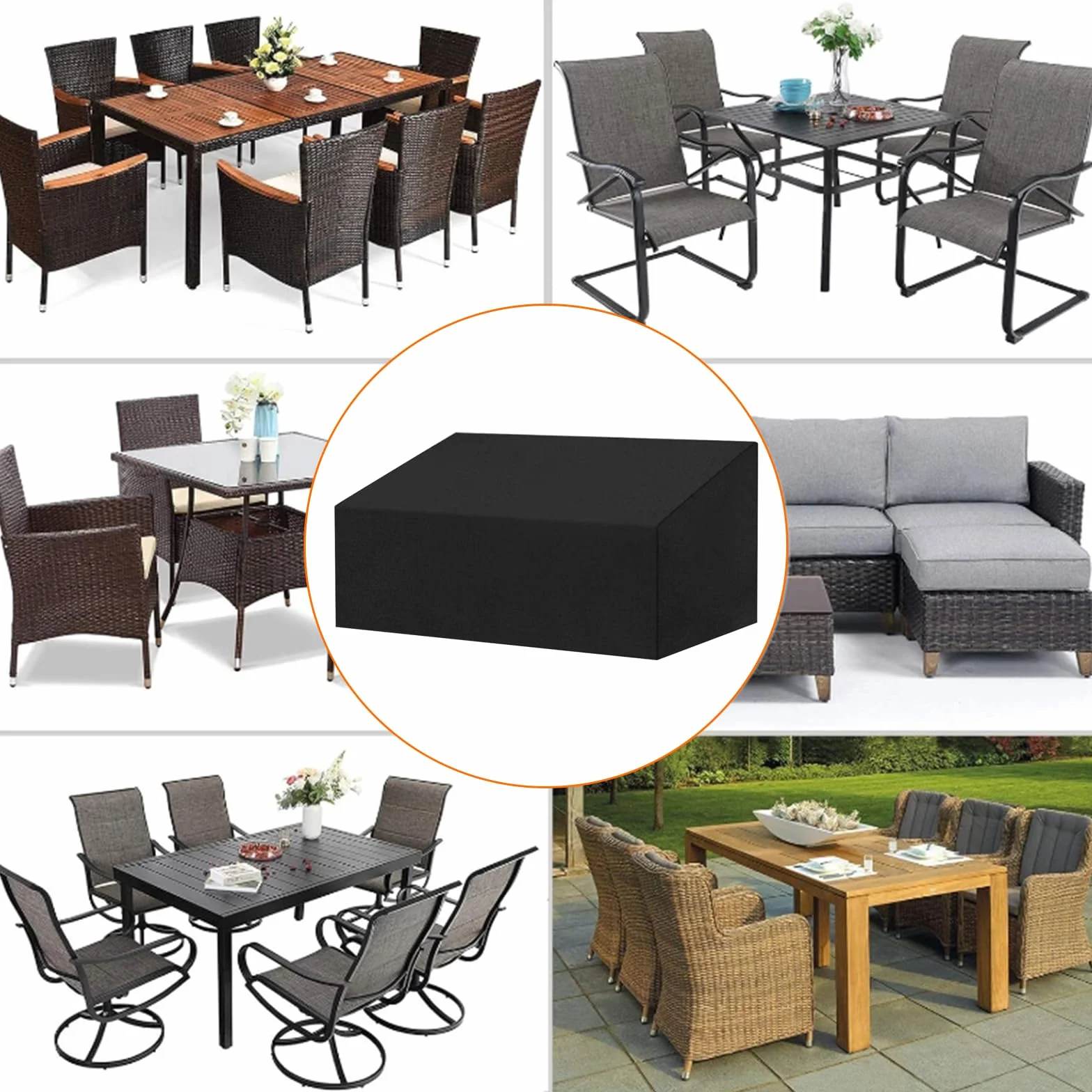 Housses de Palettes de Qualité Supérieure Protection pour Canapés de Jardin