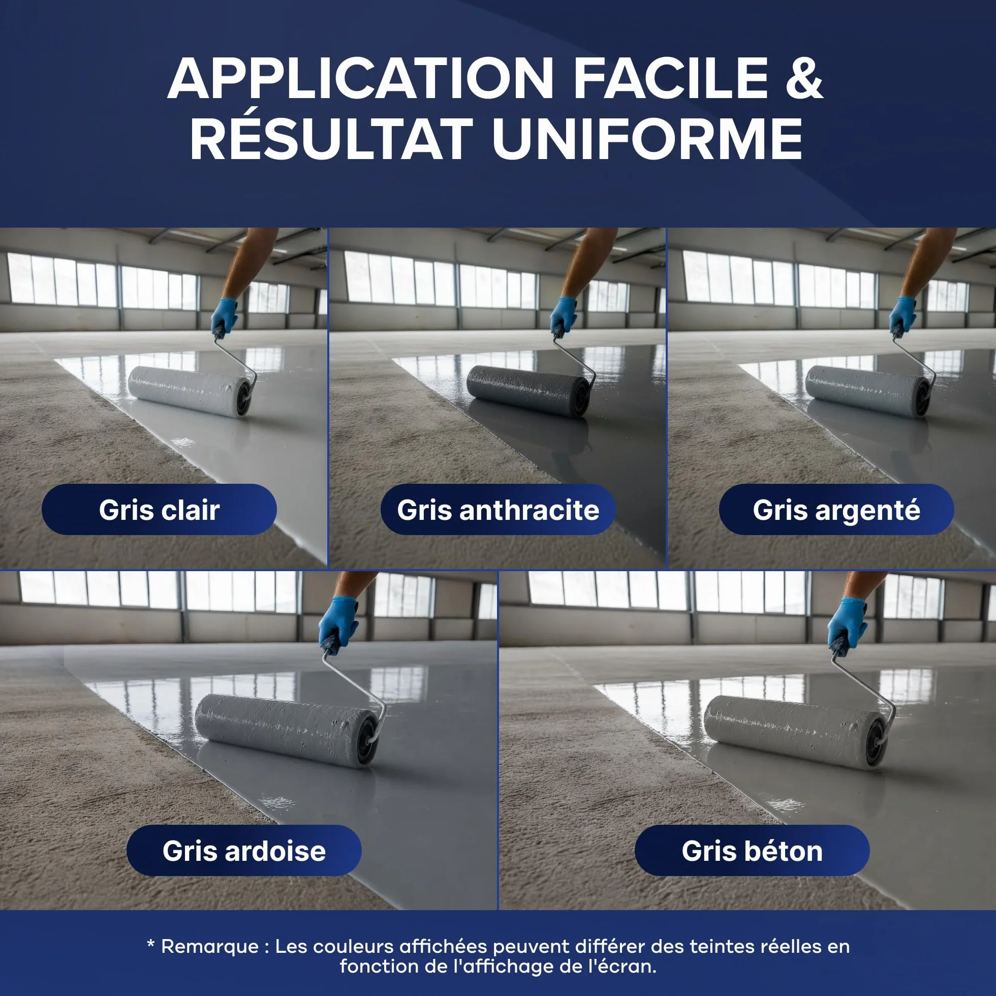 Plid® Plastique liquide intérieur extérieur gris argenté 5 L – Peinture béton imperméable protection sols et murs