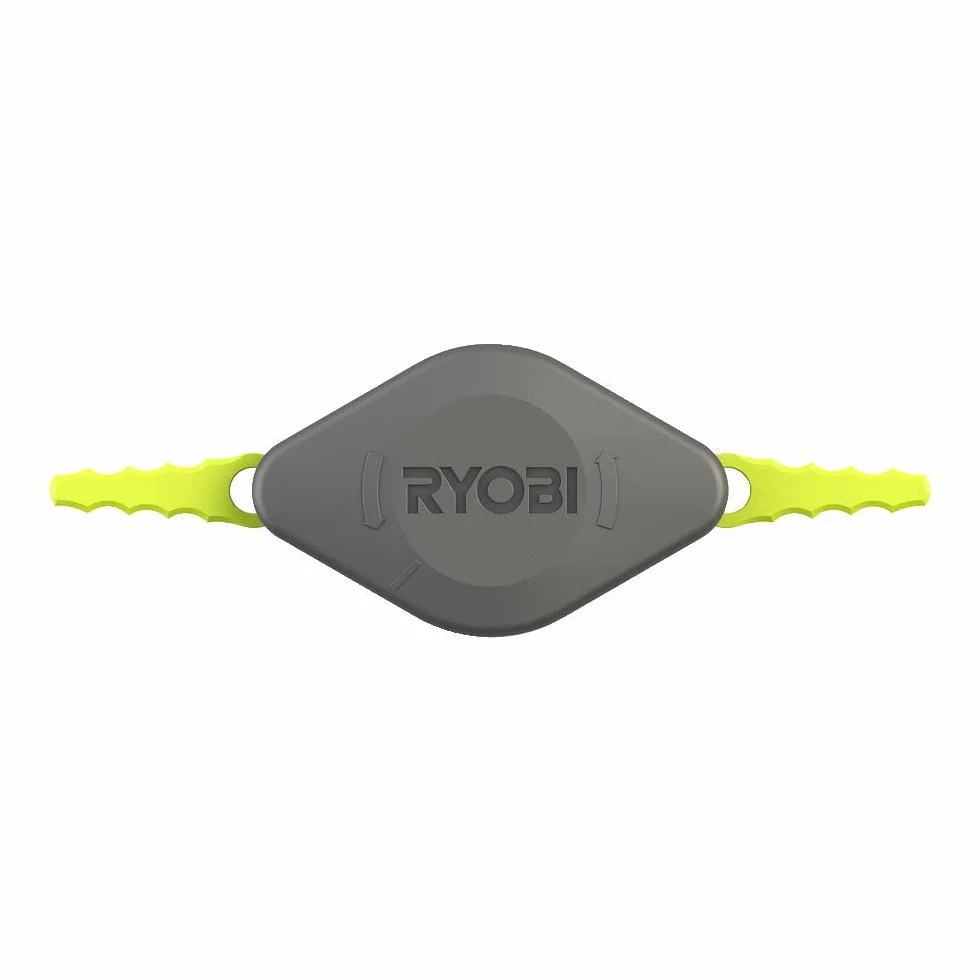 RYOBI RAC155 Tête Double Lames dentelées Coupe Herbes Hautes Végétation Dense Compatible Coupe-Bordures 18V